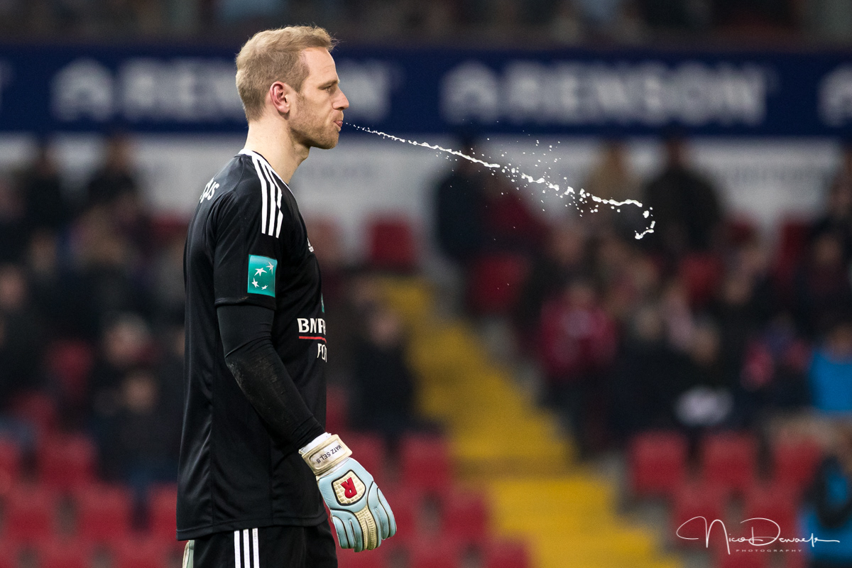 Matz Sels (SV Zulte Waregem - RSC Anderlecht, 3 maart 2018)