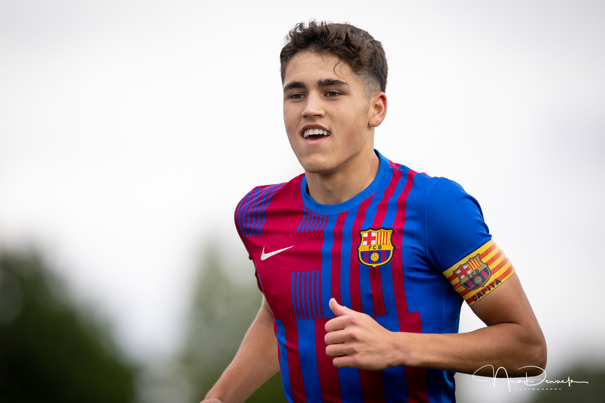 Pau Cubarsí (°2007) - foto: KDB Cup 2022