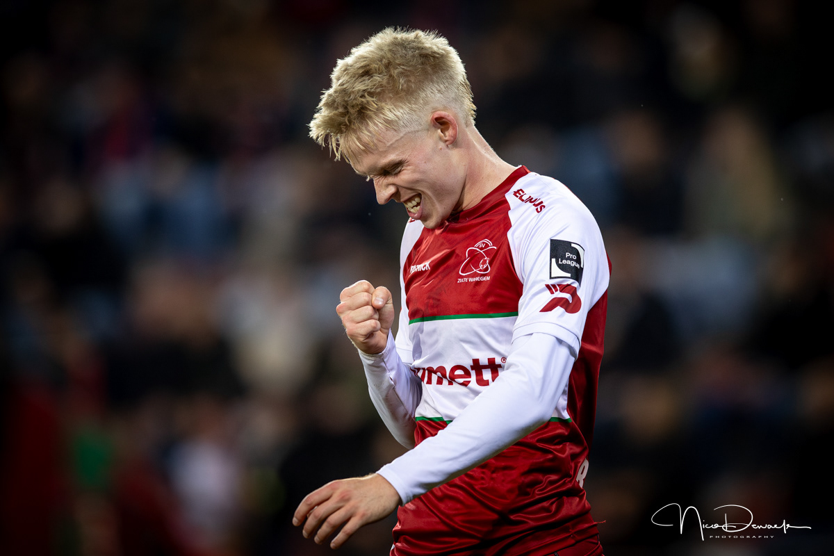 Jeppe Erenbjerg (SV Zulte Waregem - KAA Gent, 19 oktober 2025)