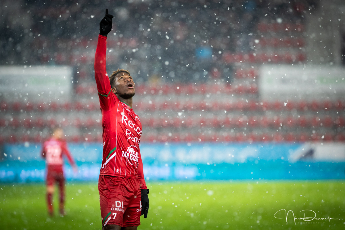 Aaron Leya Iseka (SV Zulte Waregem - Club Brugge, 20 november 2017)