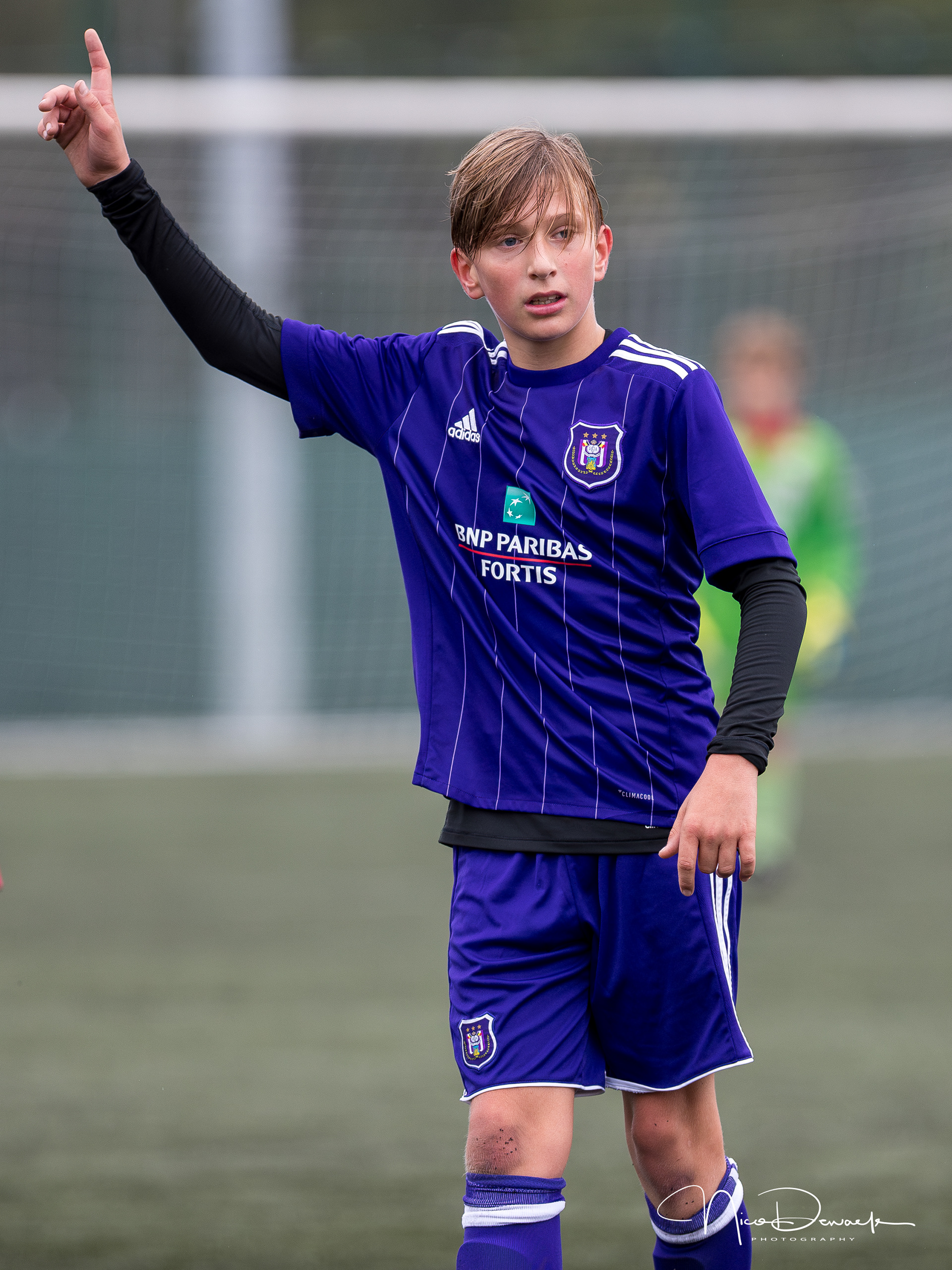 Mika Godts (°2005) - foto: U13 SV Zulte Waregem - RSC Anderlecht (30 sept. 2017)