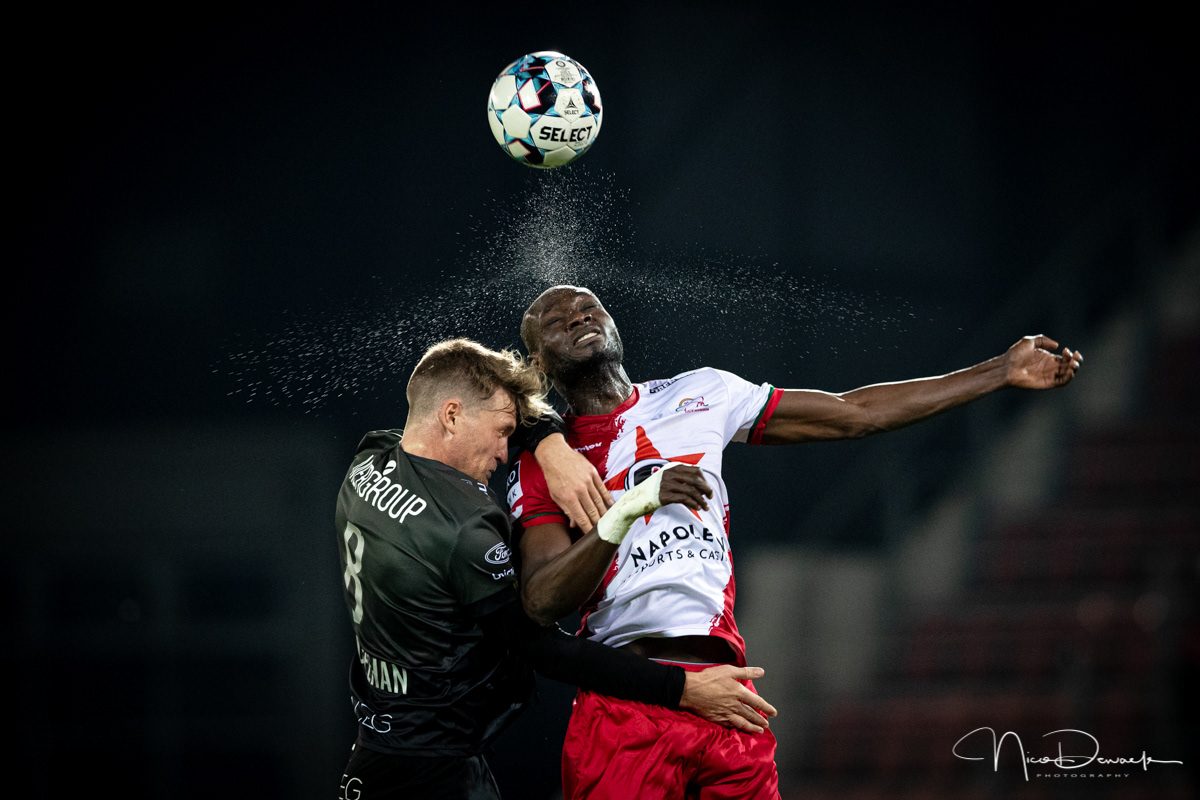 Ibrahima Seck (SV Zulte Waregem - KV Oostende, 9 feb. 2022)