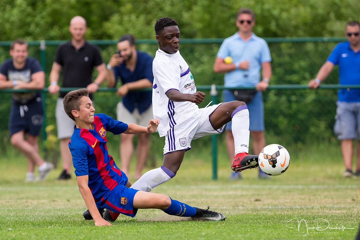 Jérémy Doku (°2002) - foto: KDB Cup 2017