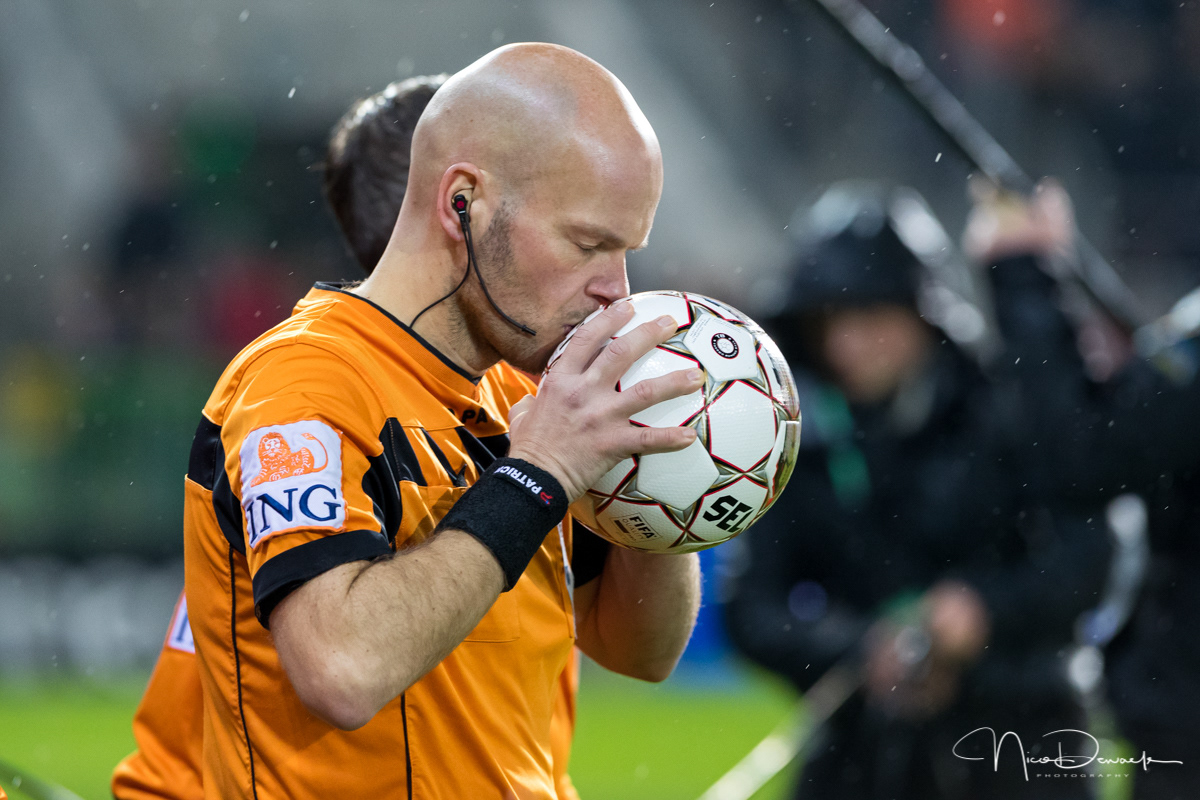 Sébastien Delferière (SV Zulte Waregem - Club Brugge, 30 november 2017)