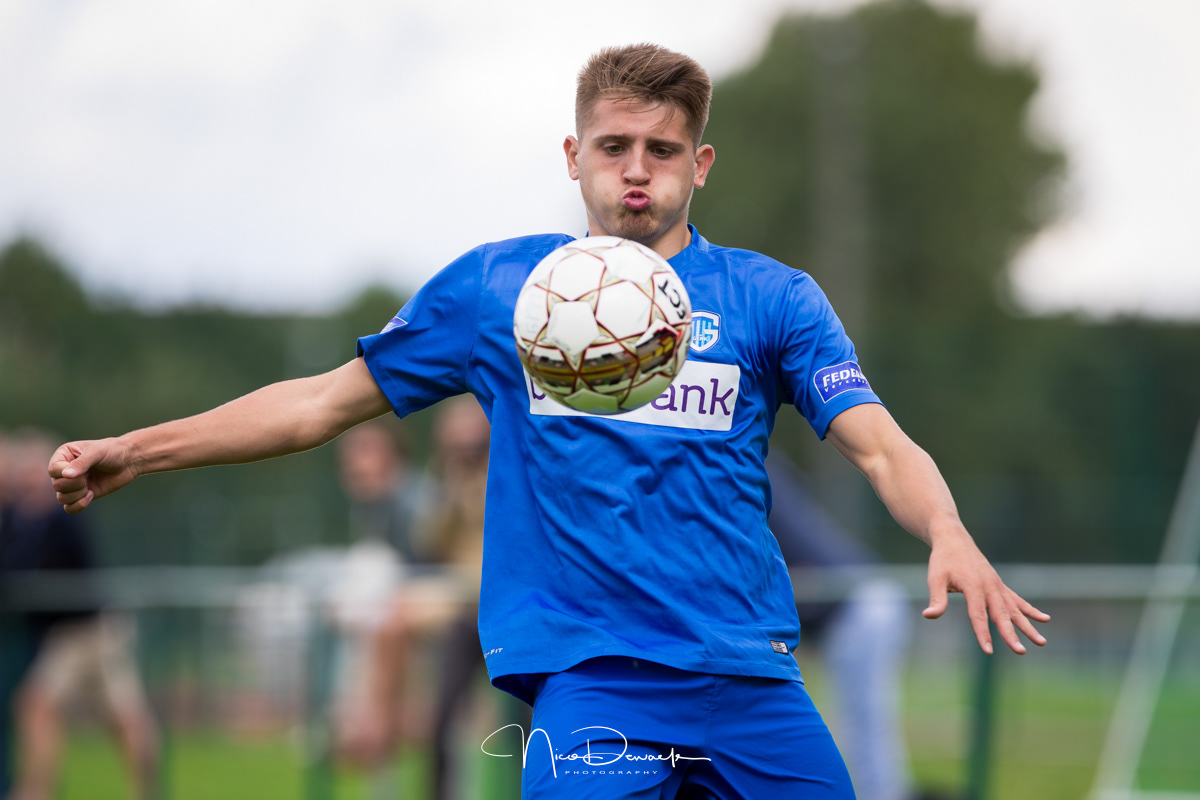 Adriano Bertaccini (°2000) - Foto: U19 SV Zulte Waregem - KRC Genk (aug. 2017)