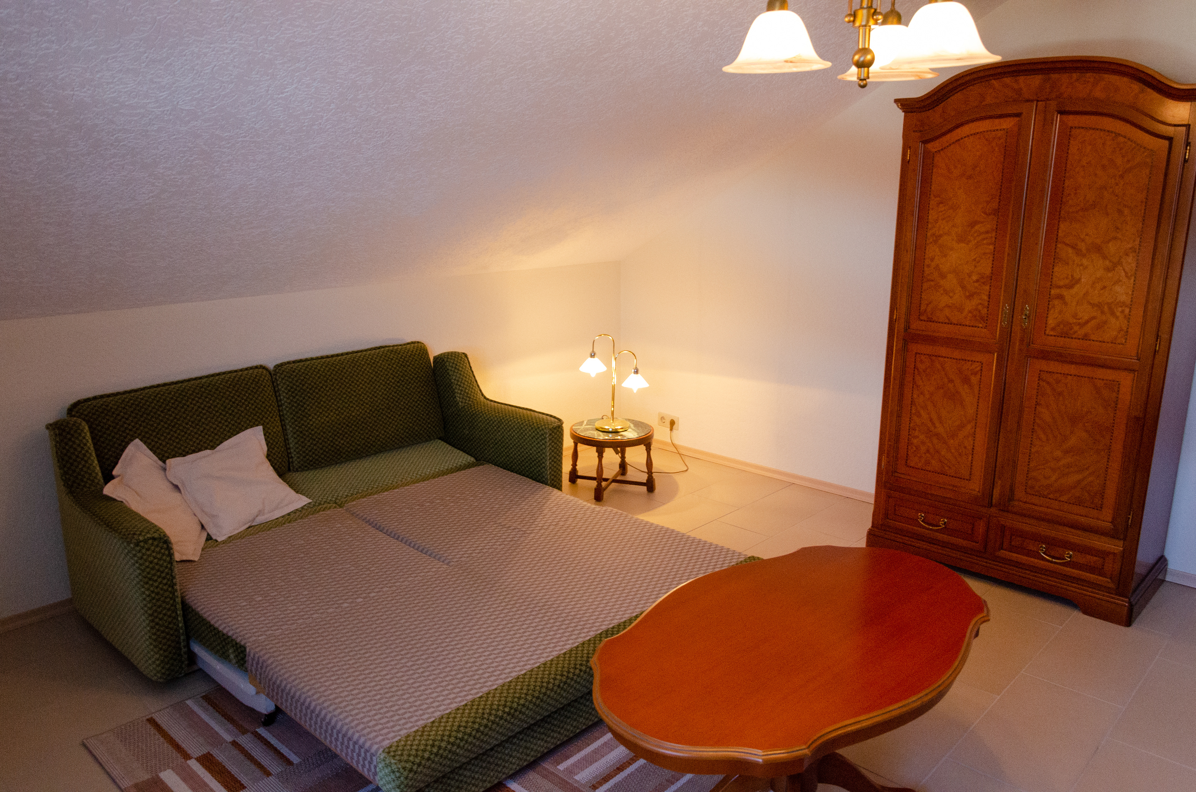 ...oder als zweites Schlafzimmer