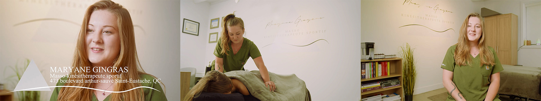 Vidéographie pour services santé, massothérapeutes montreal, laval, longueuil