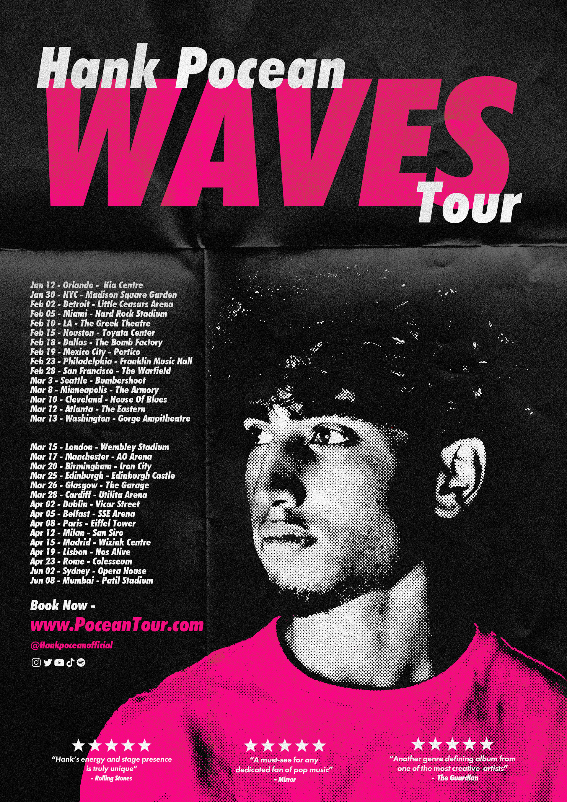 A-Level Coursework tour poster 