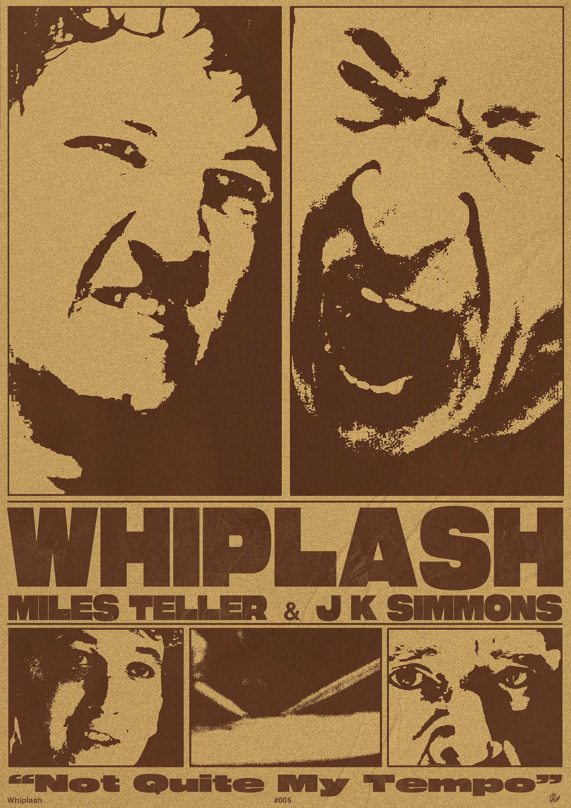 Movie poster made for practice 1