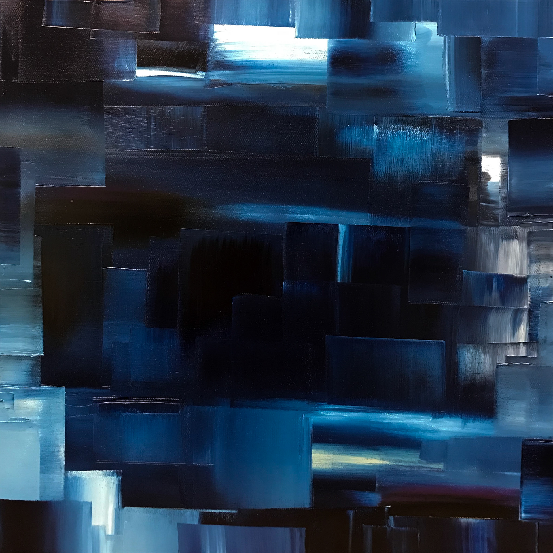 🟥 Blue No. I (V.) [24” x 24”]