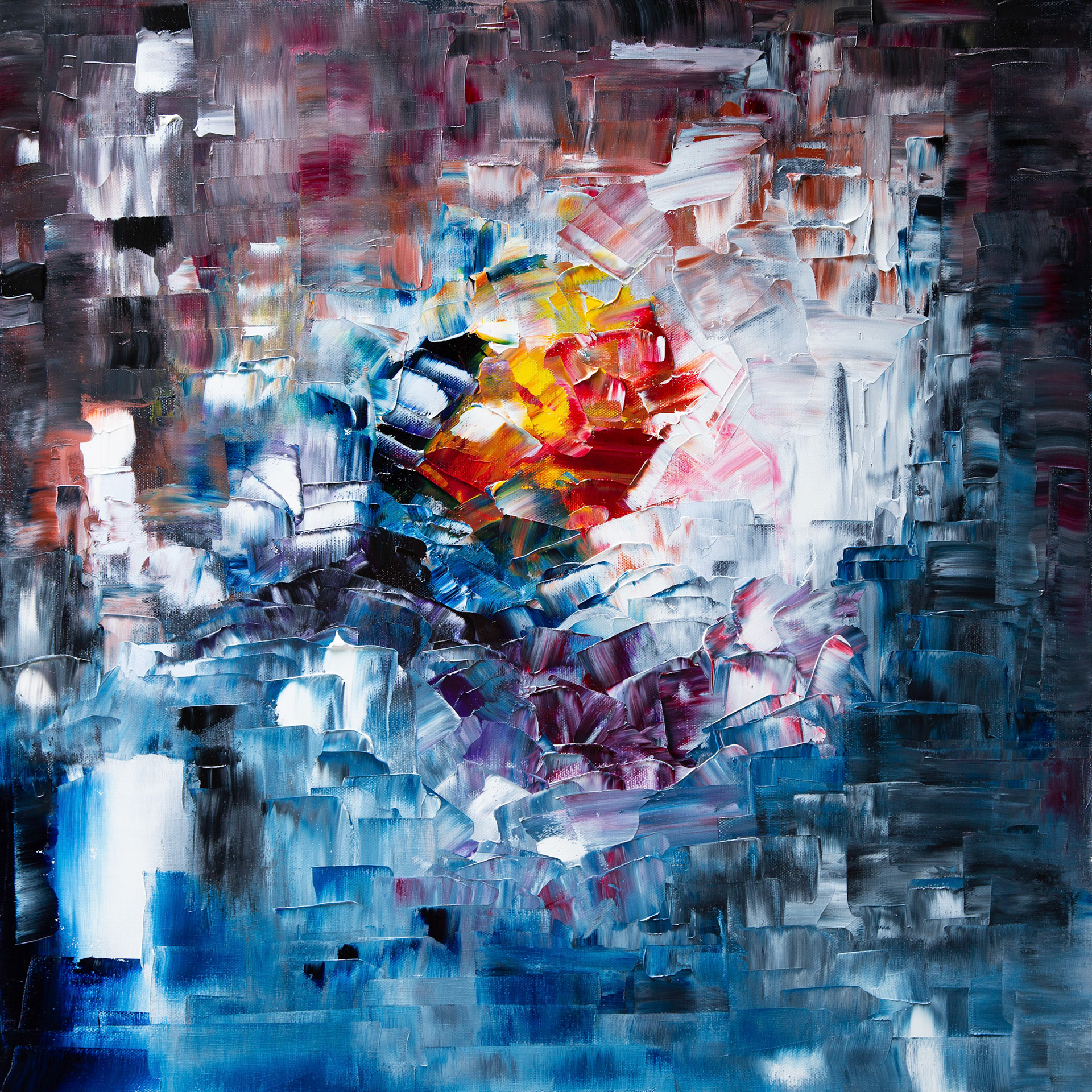 🟥 Moments: 30.VII.18 (P.Q.) [24” x 24”]