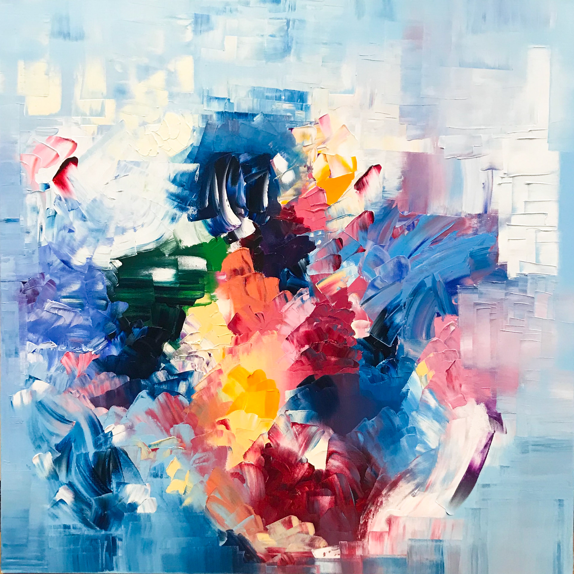 🟥 Moments: 5.II.19 (S.) [36” x 36”]