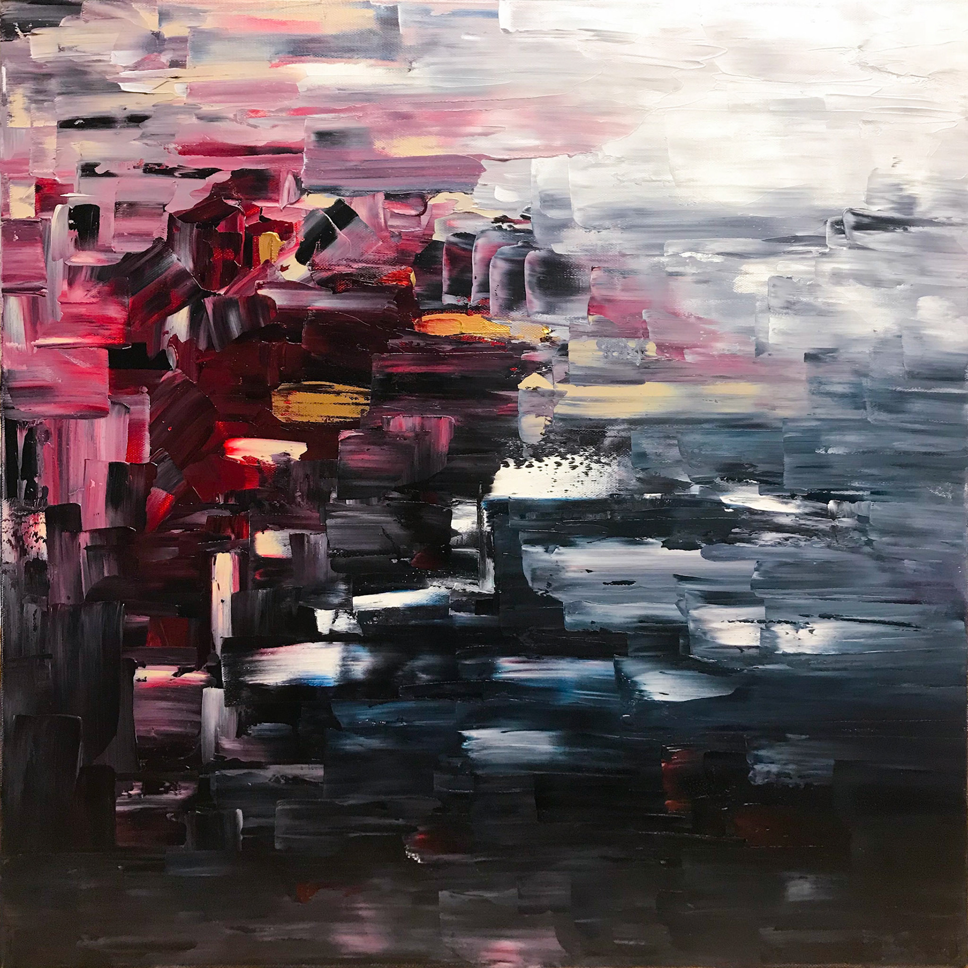 🟥 Moments: 21.IX.18 (F.C.) [24” x 24”]