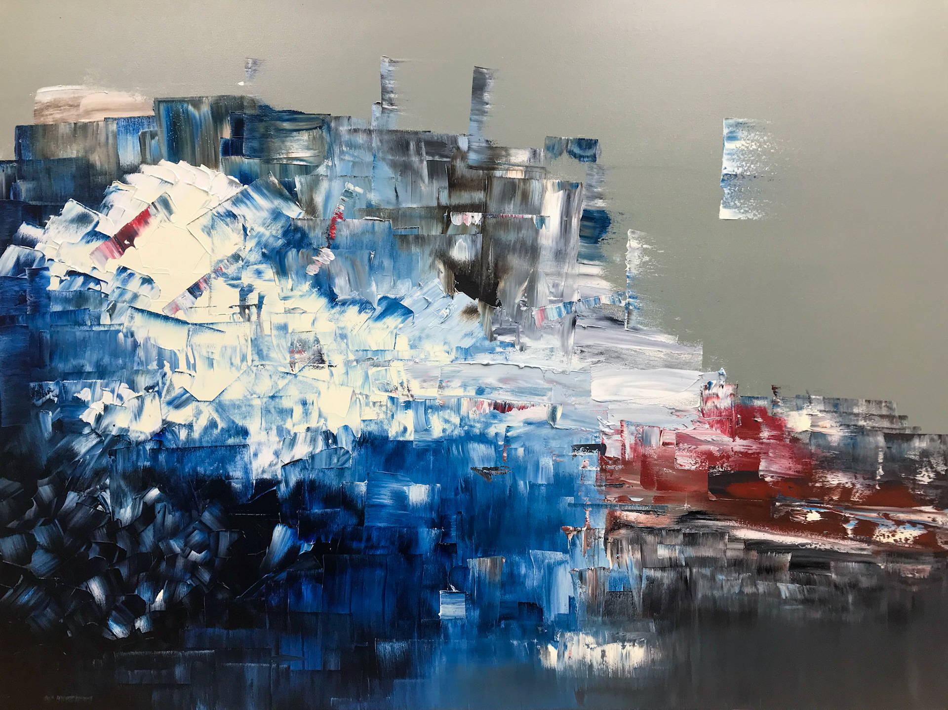 🟥 Moments: 10.VII.19 (M.R.) [36” x 48”]