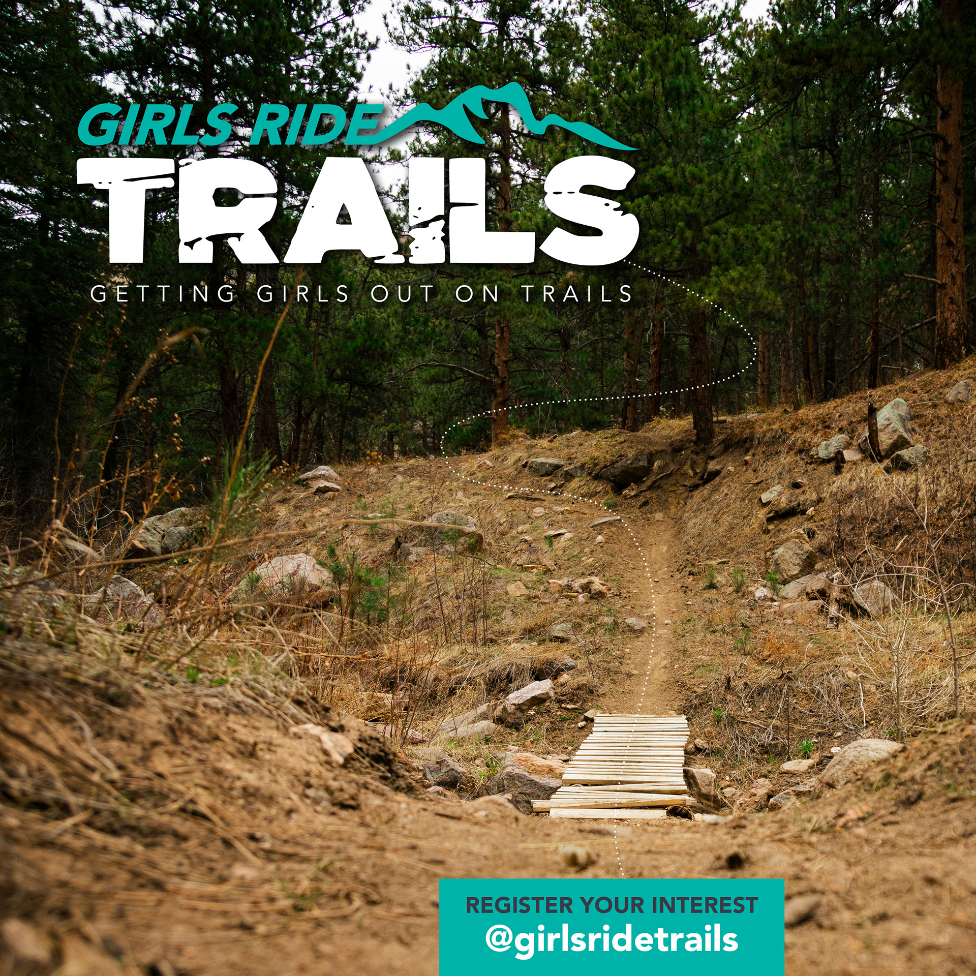 Girls Ride Trails - Branding