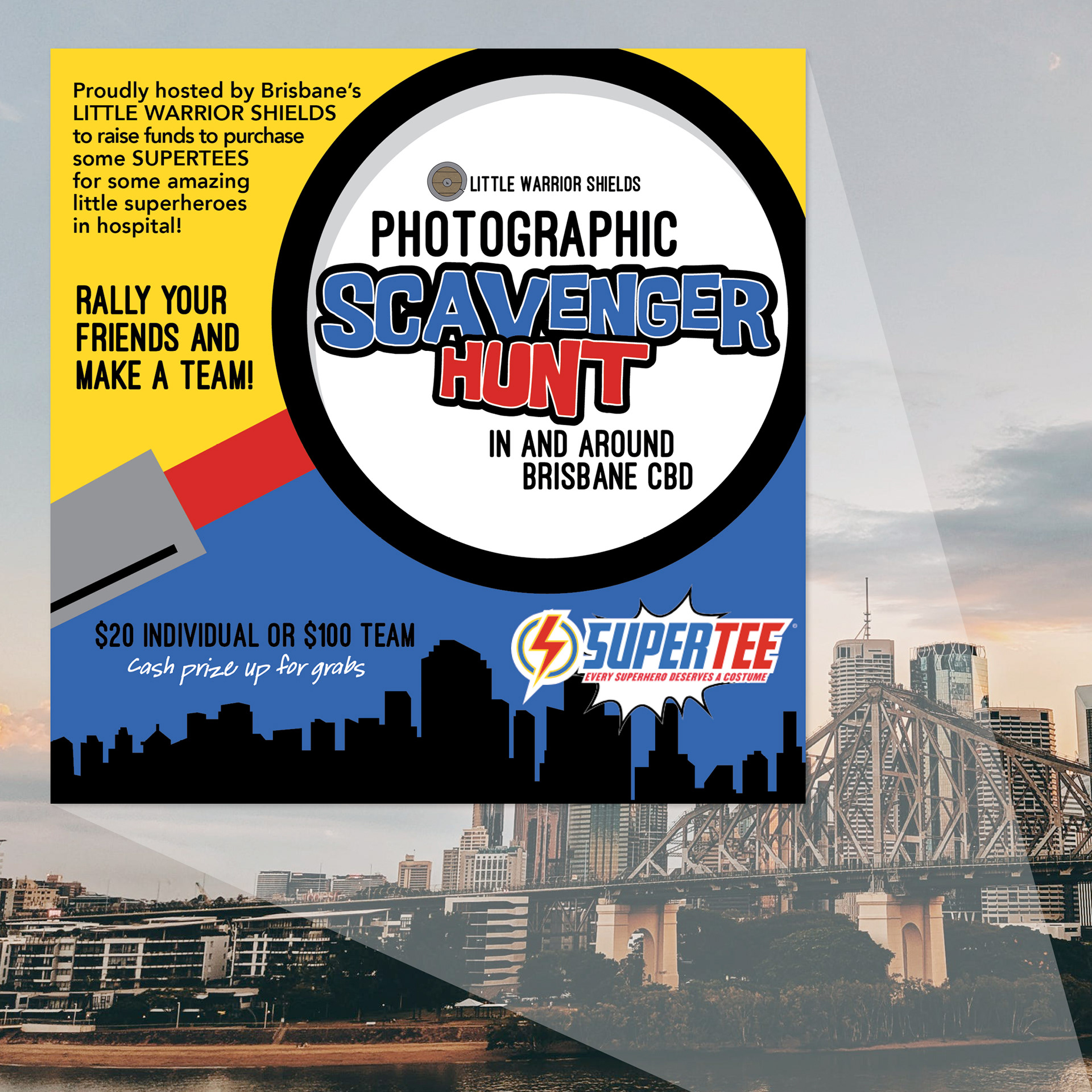 Little Warrior Shields - Event Promotions