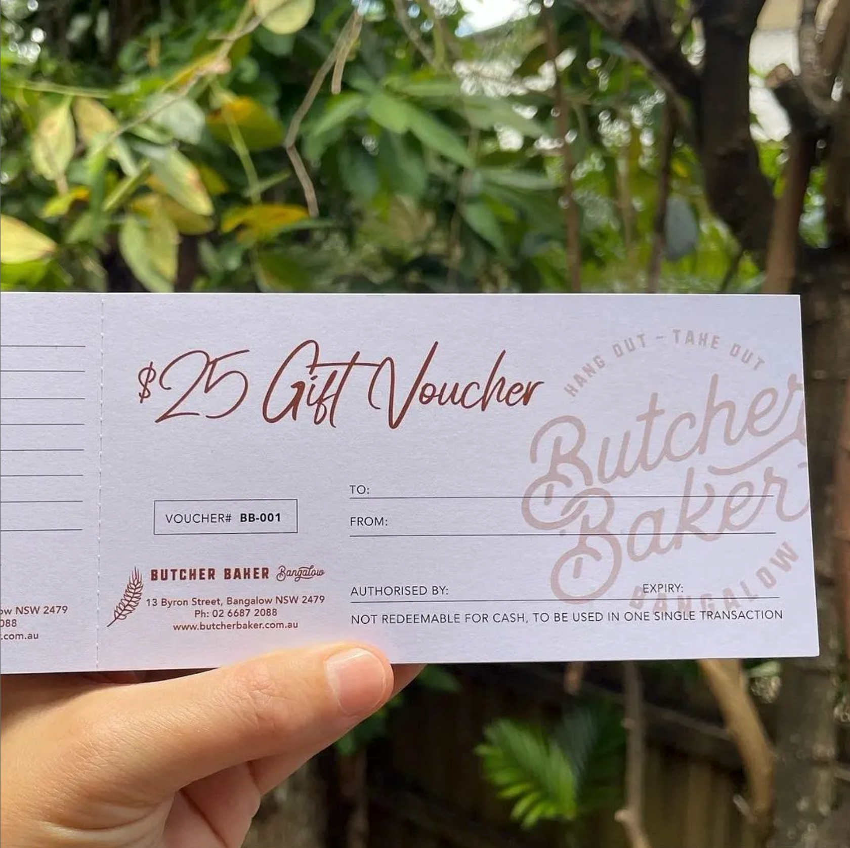 Butcher Baker - Gift Voucher