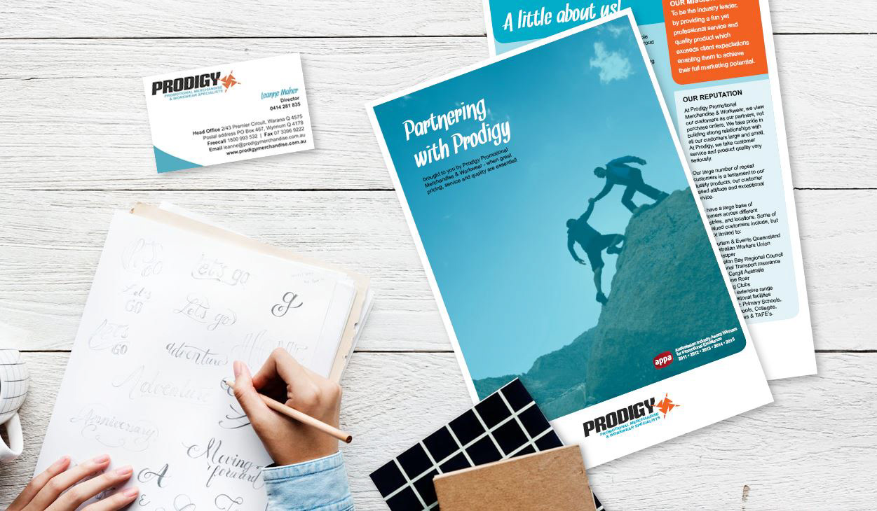 Prodigy Merchandise - Branding and Company Profile