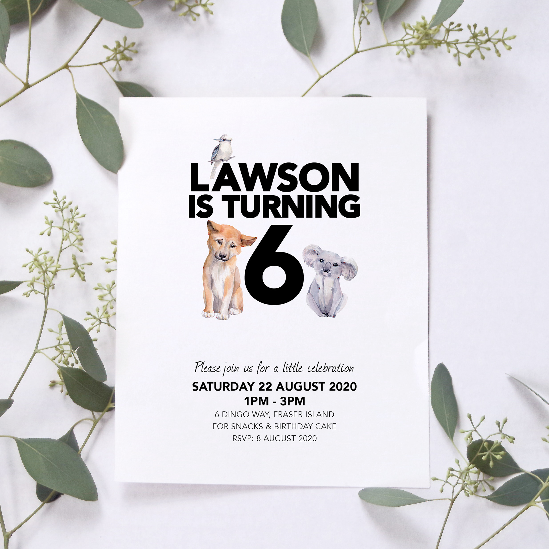 Custom Invitation Design