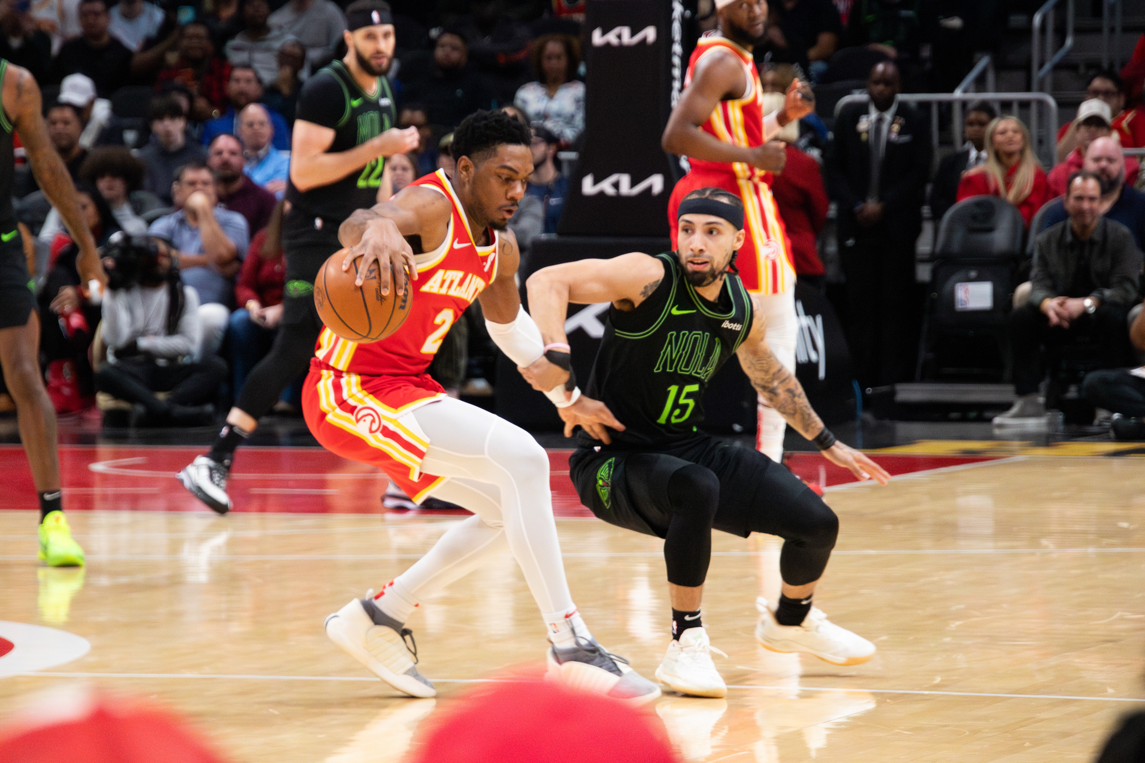 Atlanta Hawks vs New Orleans Pelicans - Atlanta, Georgia