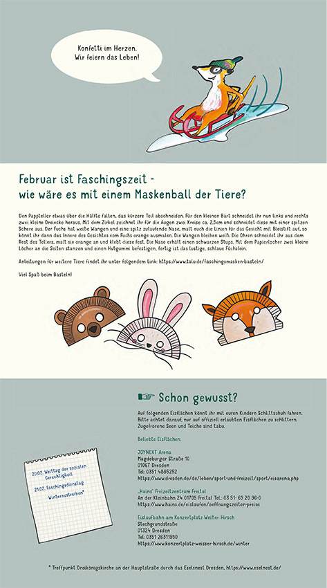 Rückseite Februar