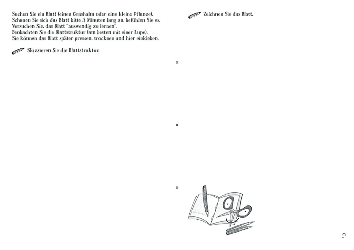 Denkbuch Printable