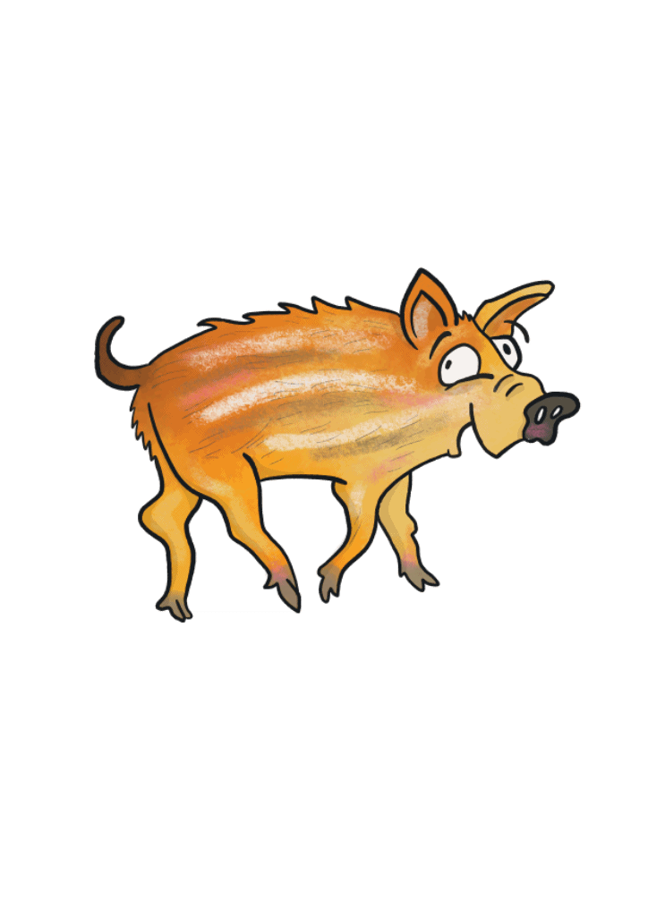 Freddy das Wildschwein