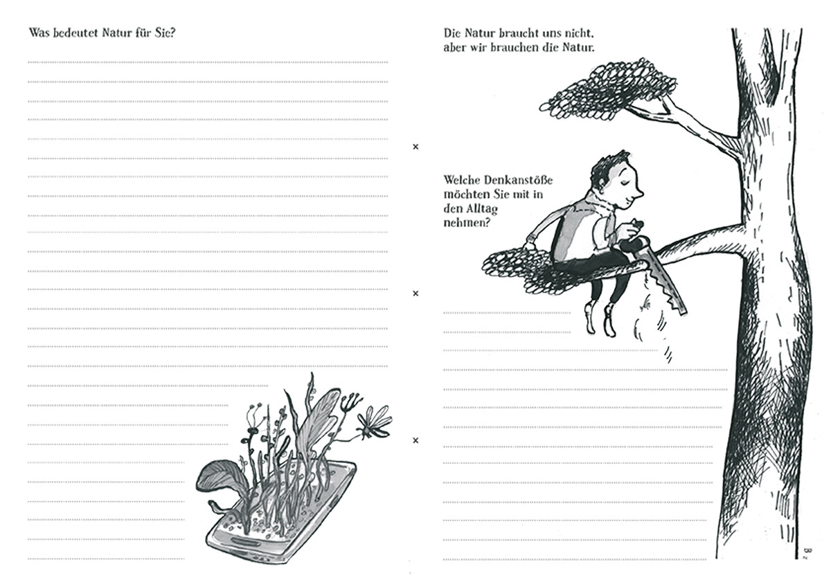 Denkbuch Printable