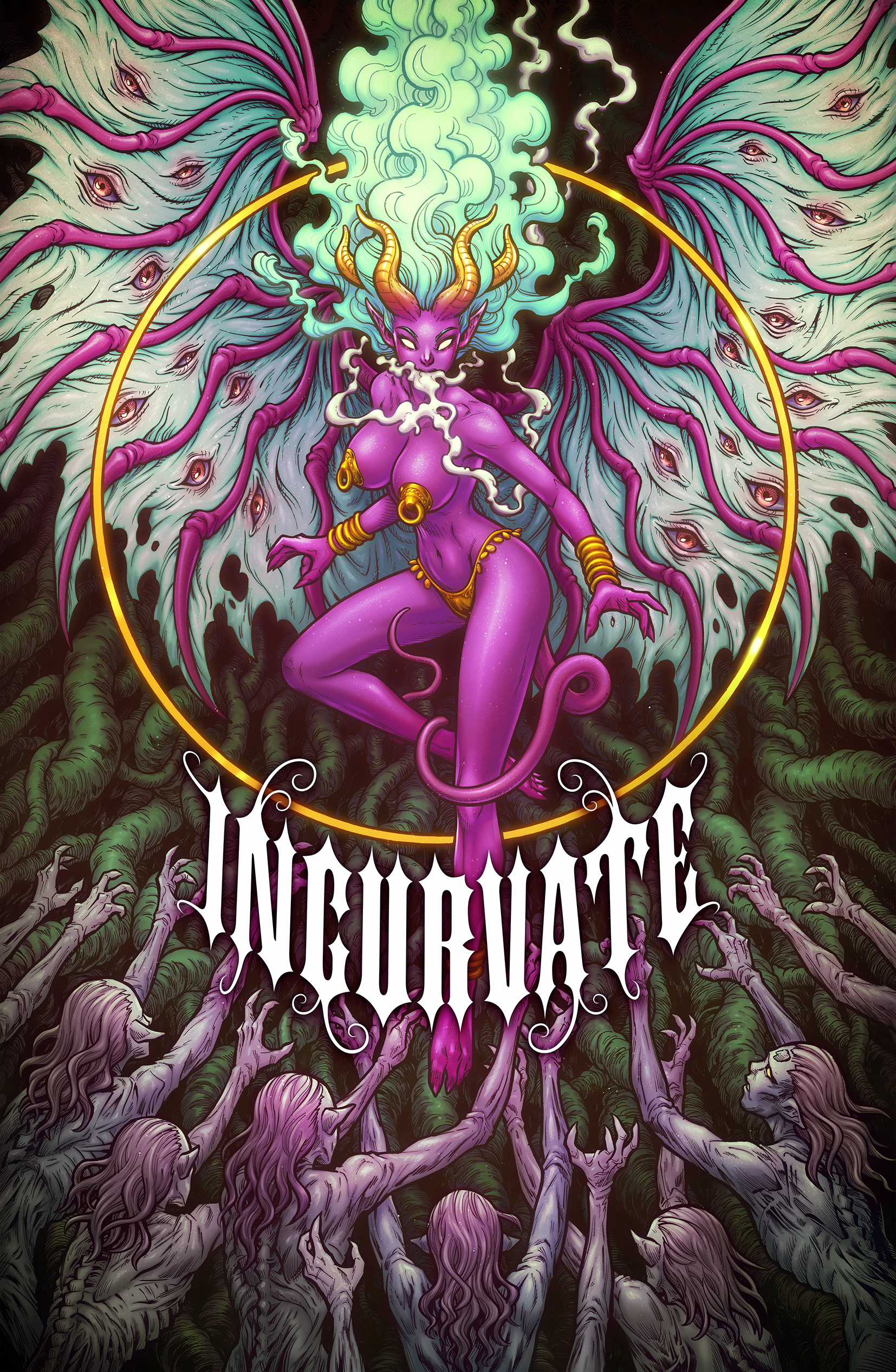 The color shifted hardback edition cover.