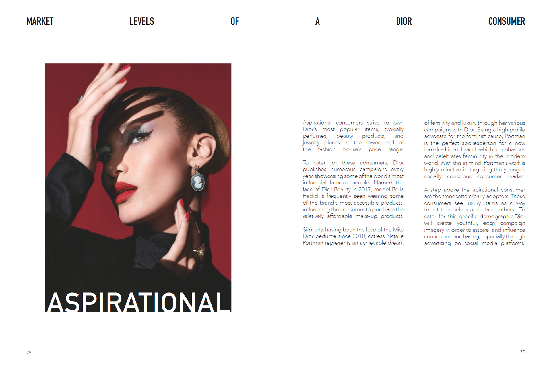 Image - Phillips, P. (2019). Bella Hadid for Dior Makeup. Available at: https://vmagazine.com/article/discover-dior-beautys-spellbinding-halloween-collection-campaign/