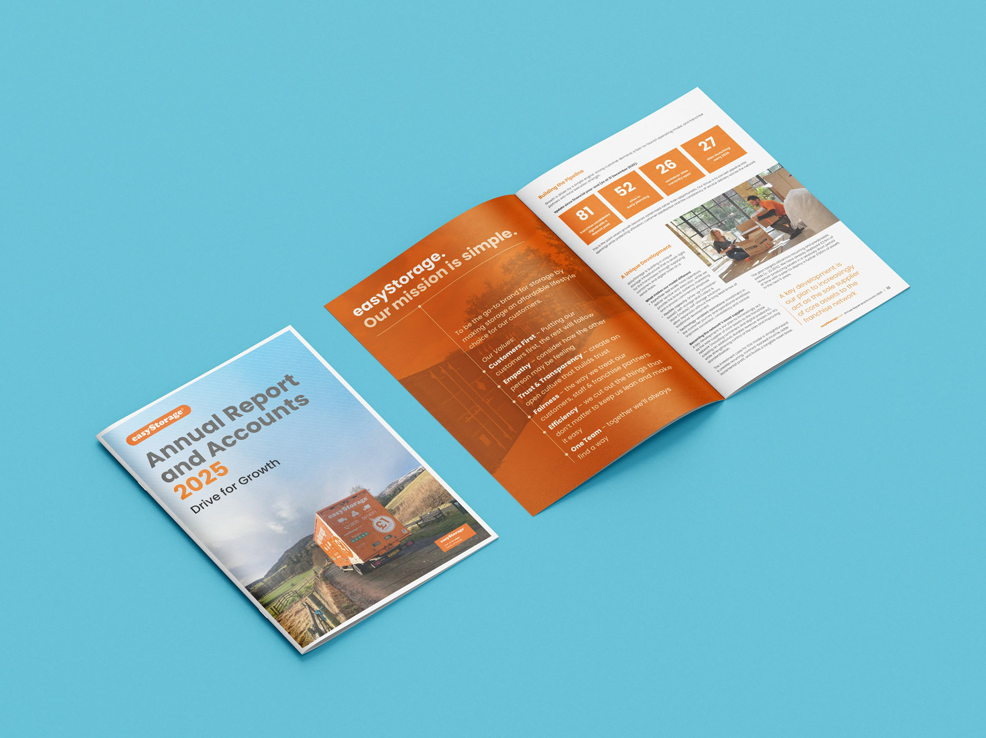 easyStorage annual report and accounts