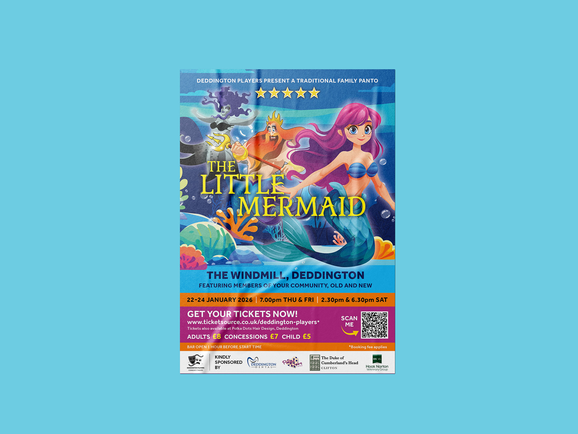 The Deddington Players (The Little Mermaid panto)