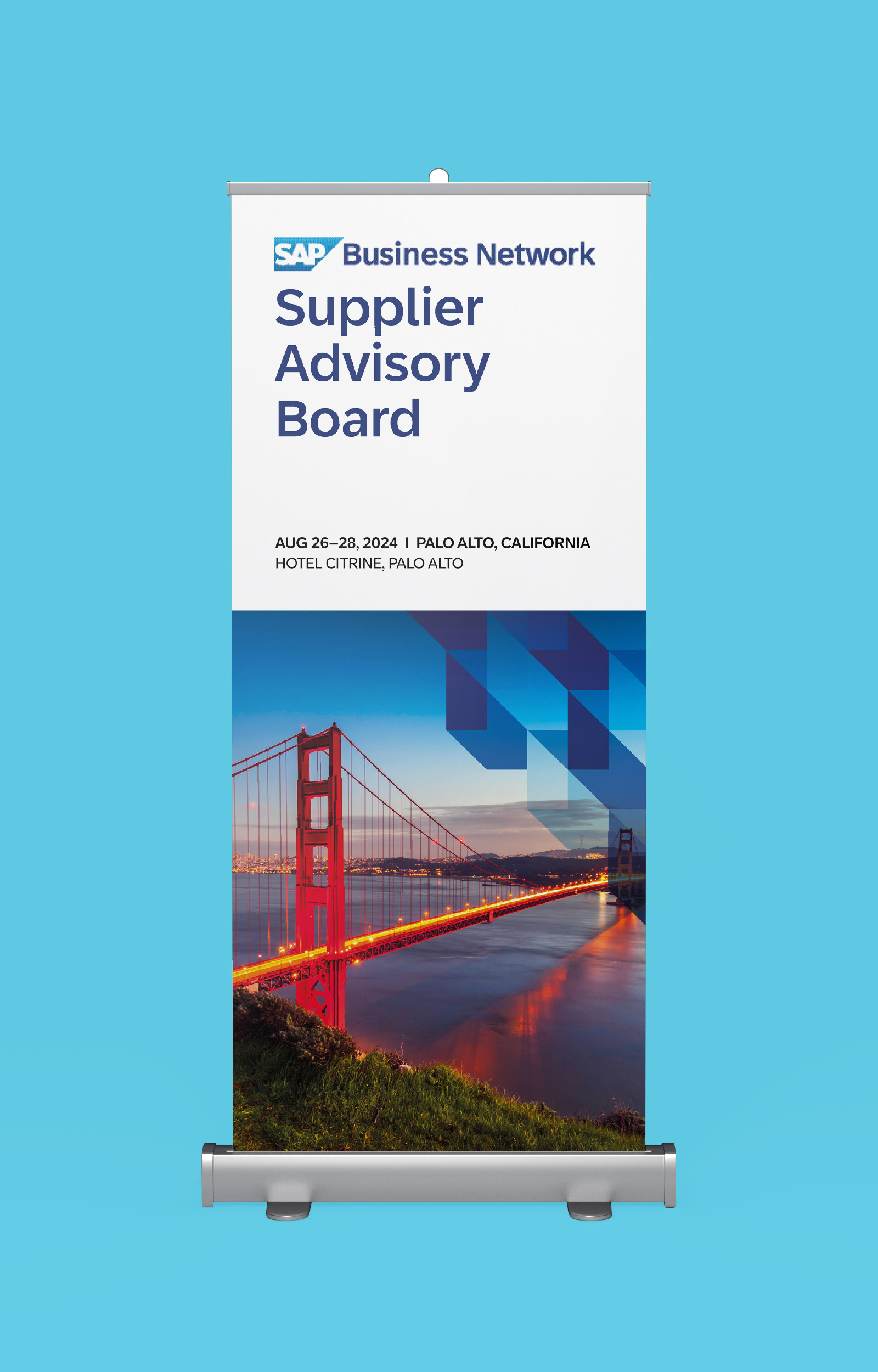 Roll banner (Exceed Corporate Events)