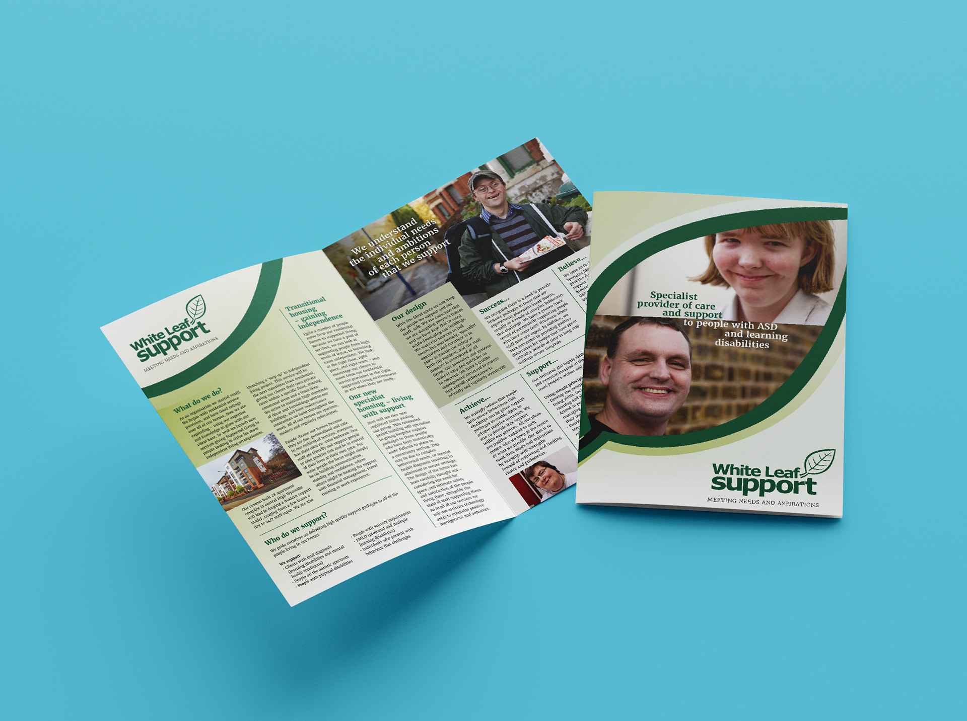 Brochure (White Leaf Support)