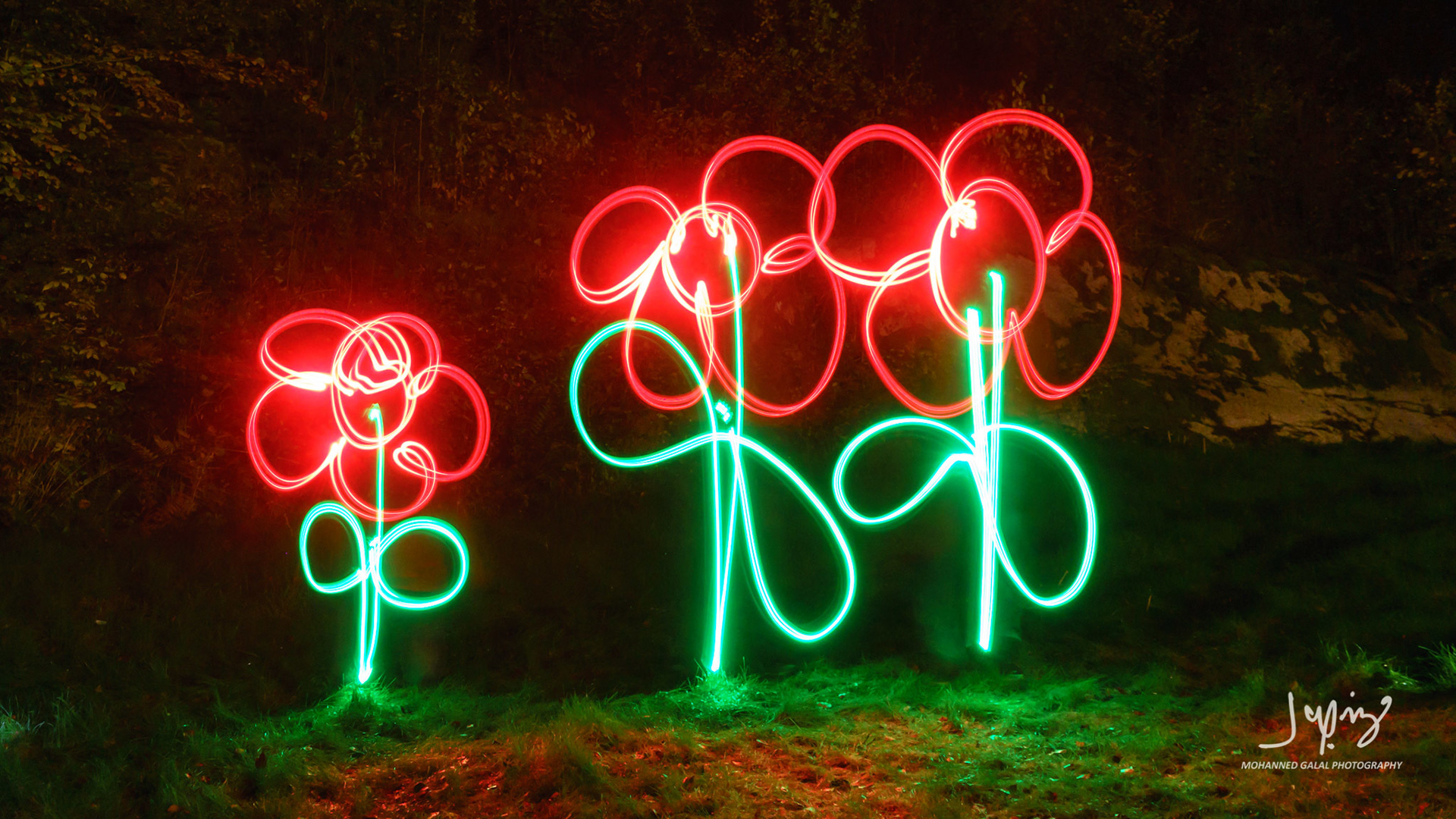 Light Painting.