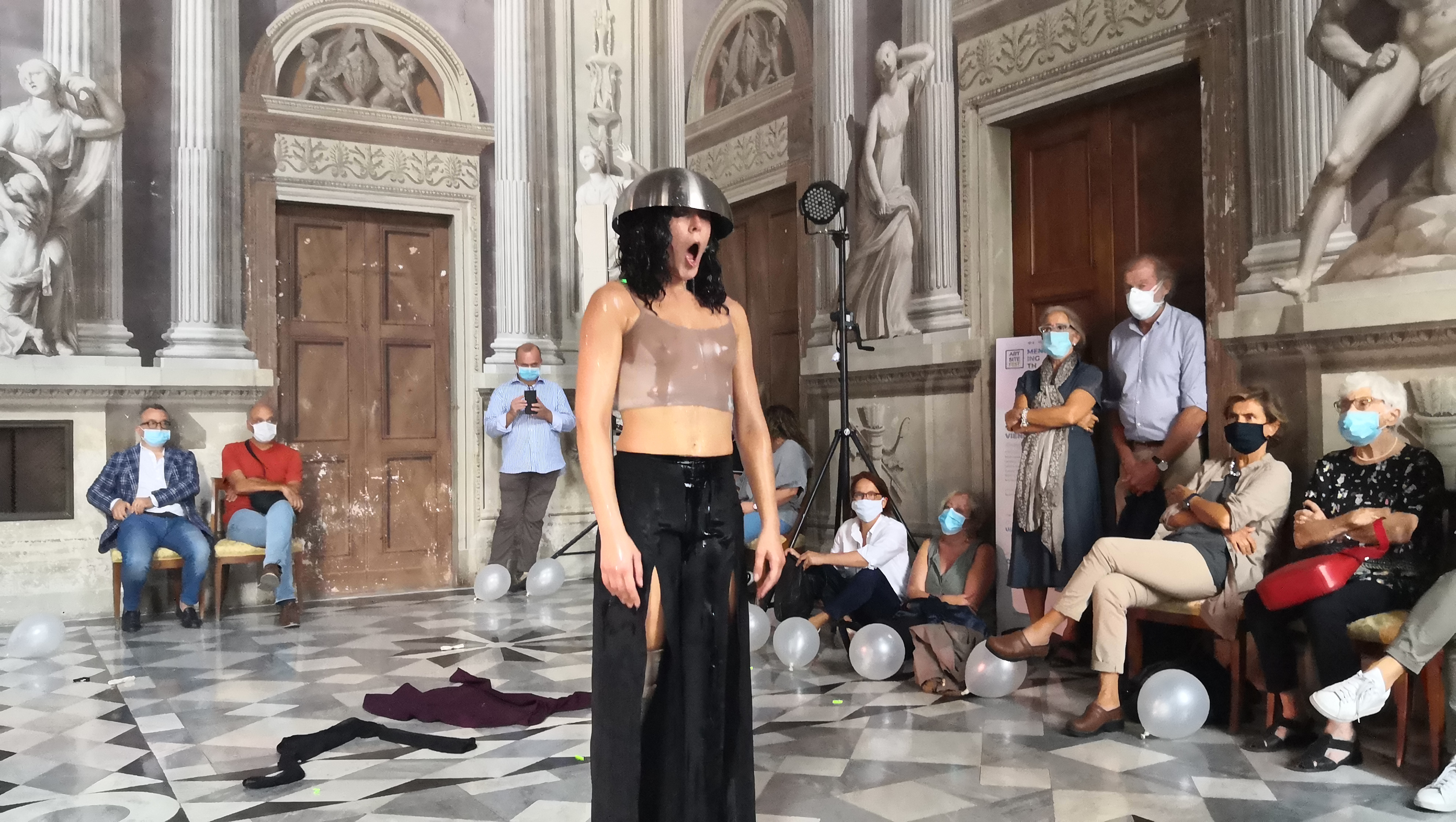 Premiere at Royal Castle of Govone, Art Site Fest 2020, Italy.