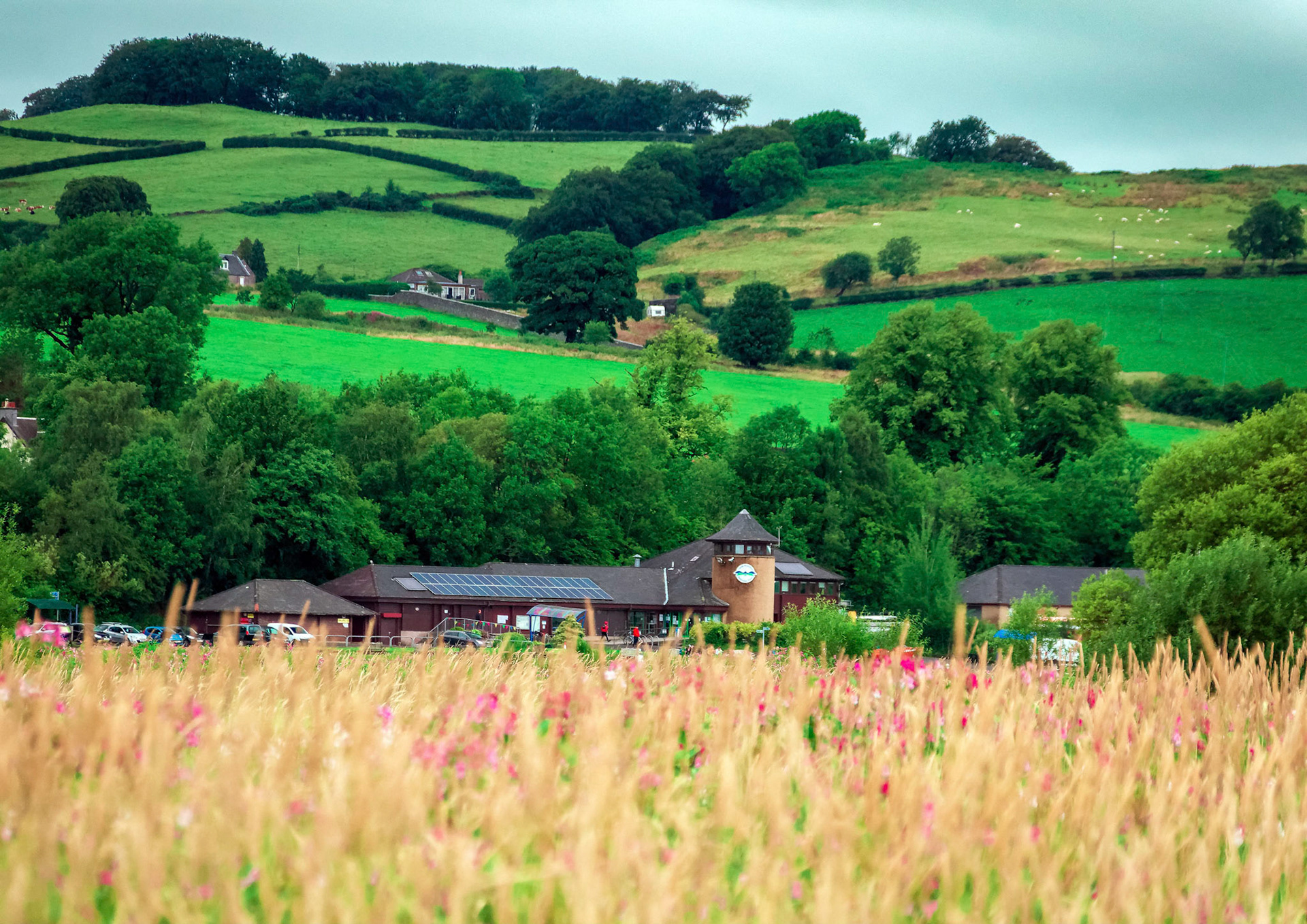 In the village of Lochwinnoch, Castle Semple Visitor Centre is part of Refrewhsire's Clyde Muirshiel Regional Park.