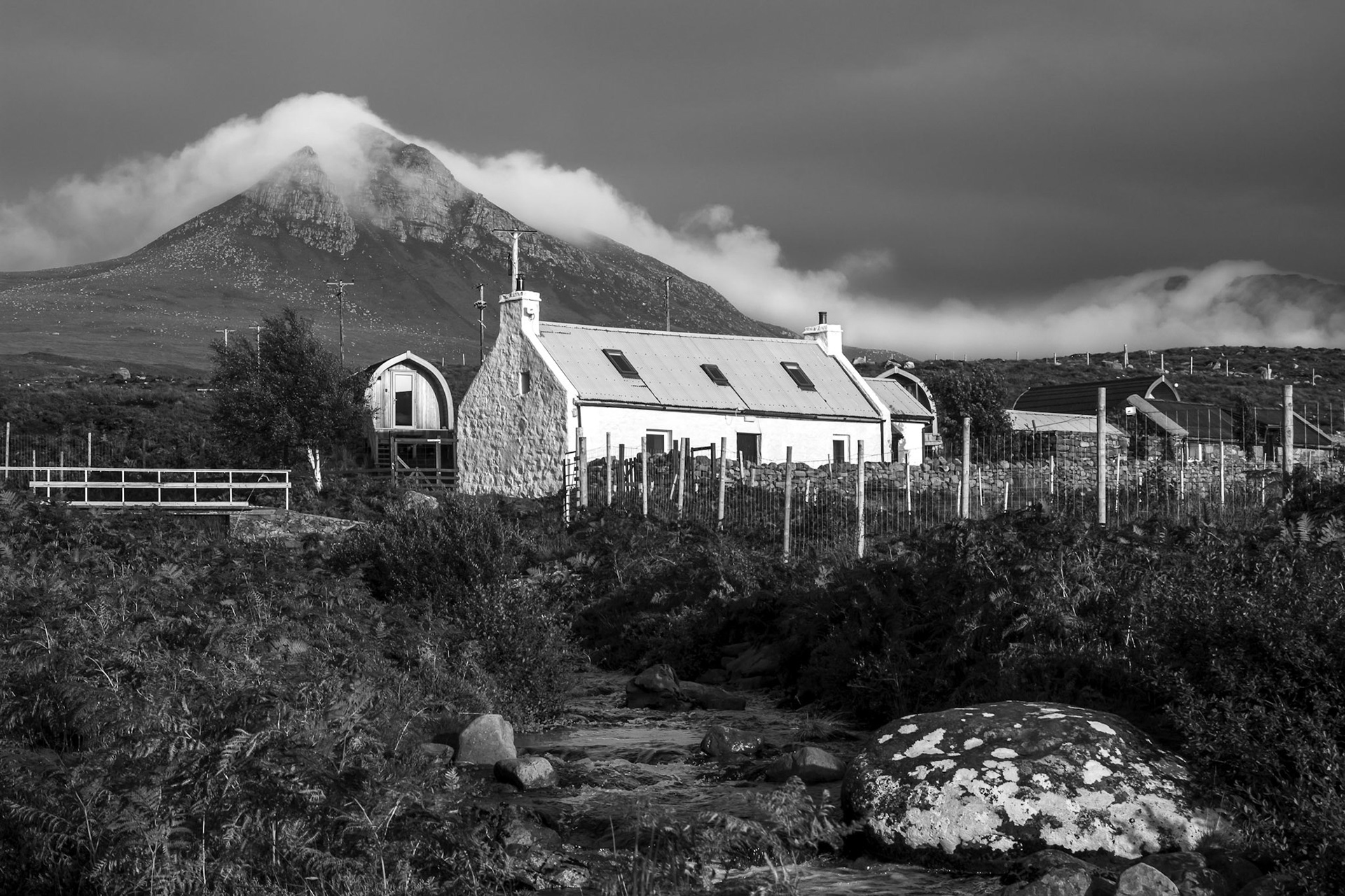 In  aremote area of Scotland ten miles North of Ullapool sits this hostel.