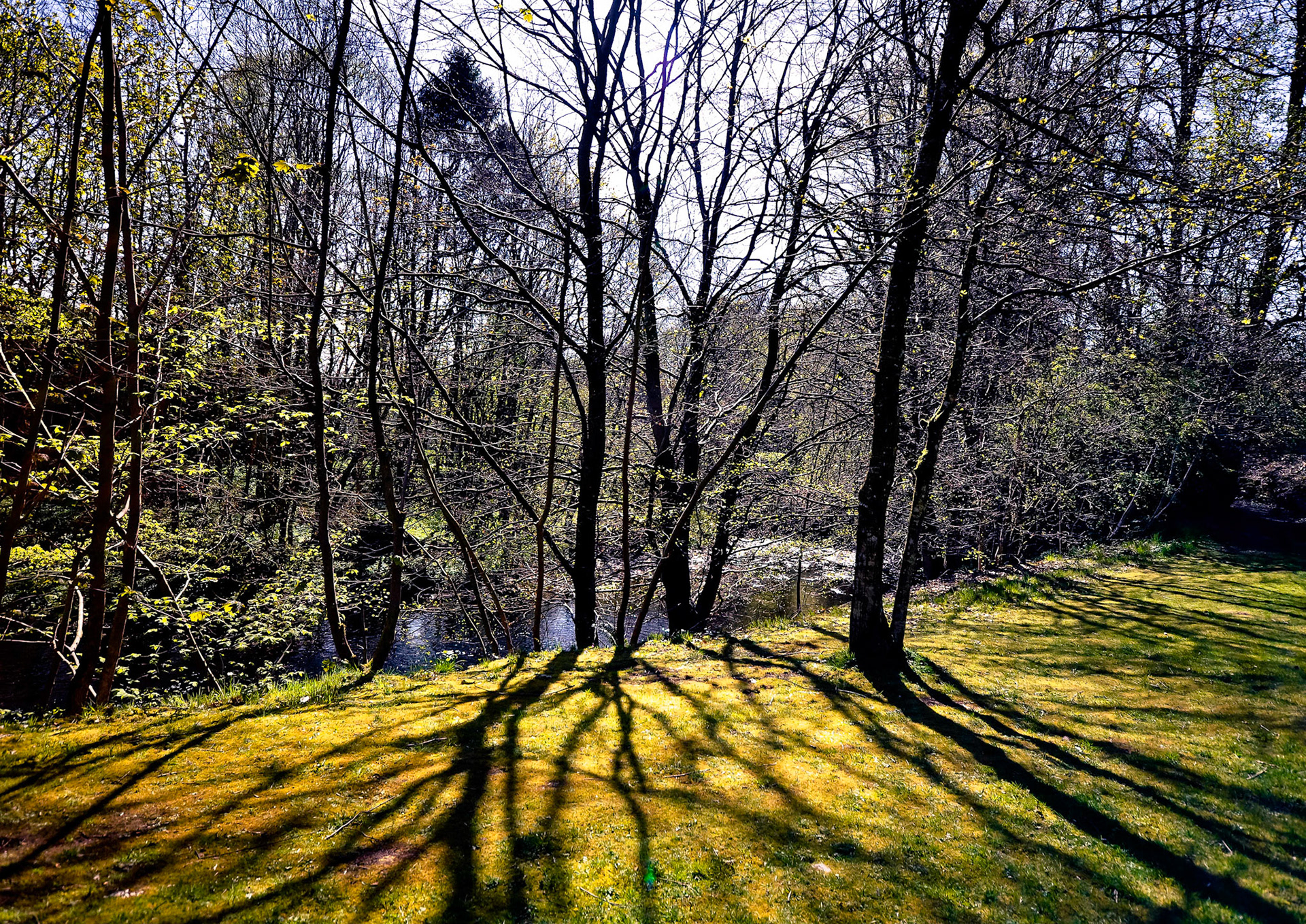 THe fllowing water was part of the defences of Doune Castle, which was featured in the film Monty Python and the Holy Grail