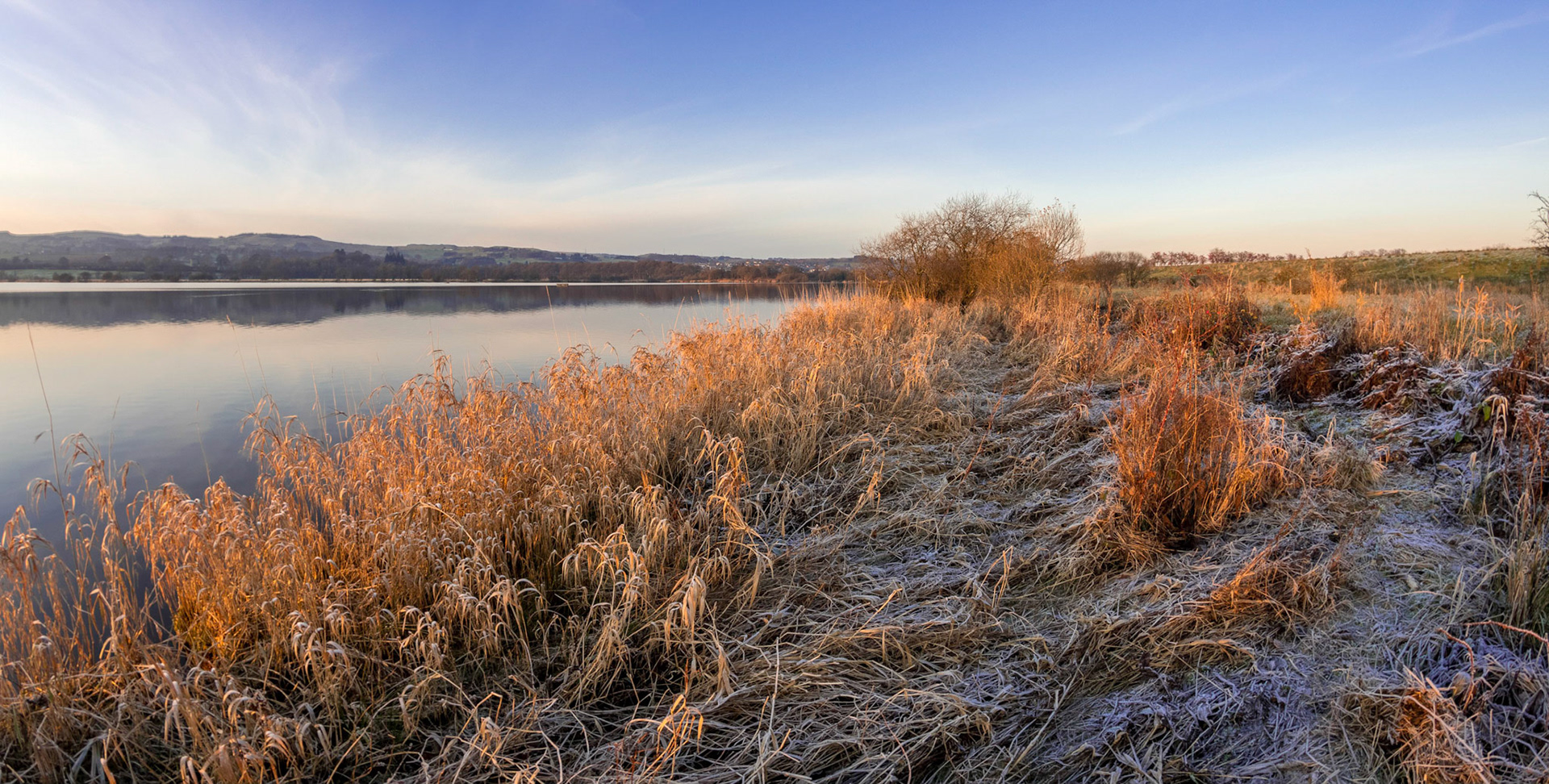 Sunset at RSPB Lochw