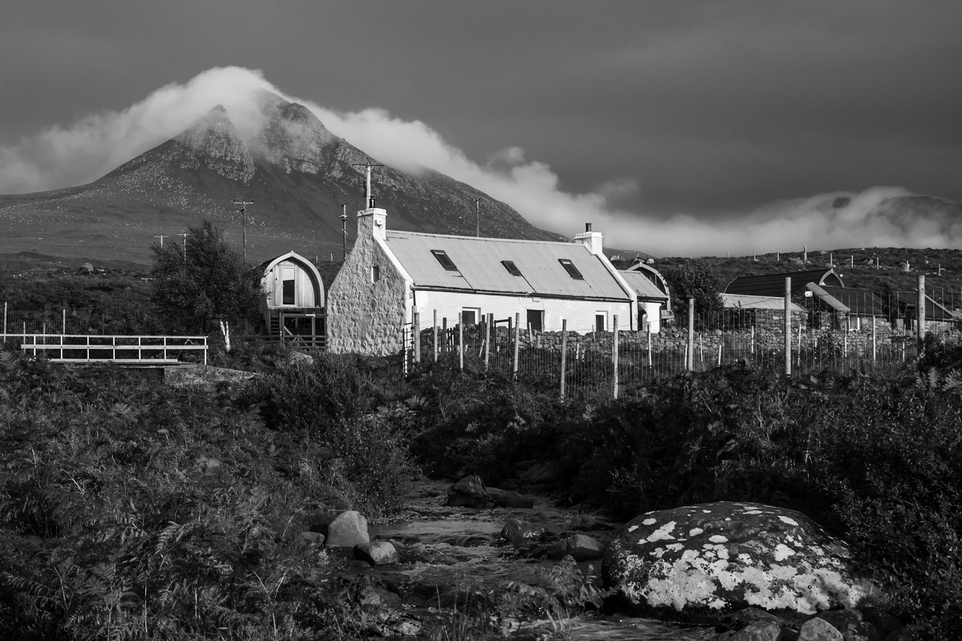 In  aremote area of Scotland ten miles North of Ullapool sits this hostel.