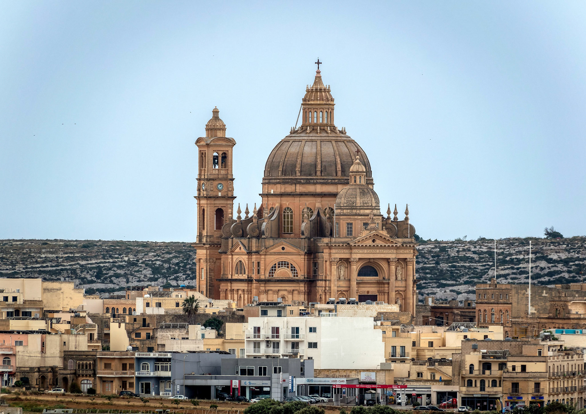 The Church of Saint John the Baptist, which is moslt known as the Rotunda of Xewkija, is a Roman Catholic church in Xewkija, Gozo, Malta.