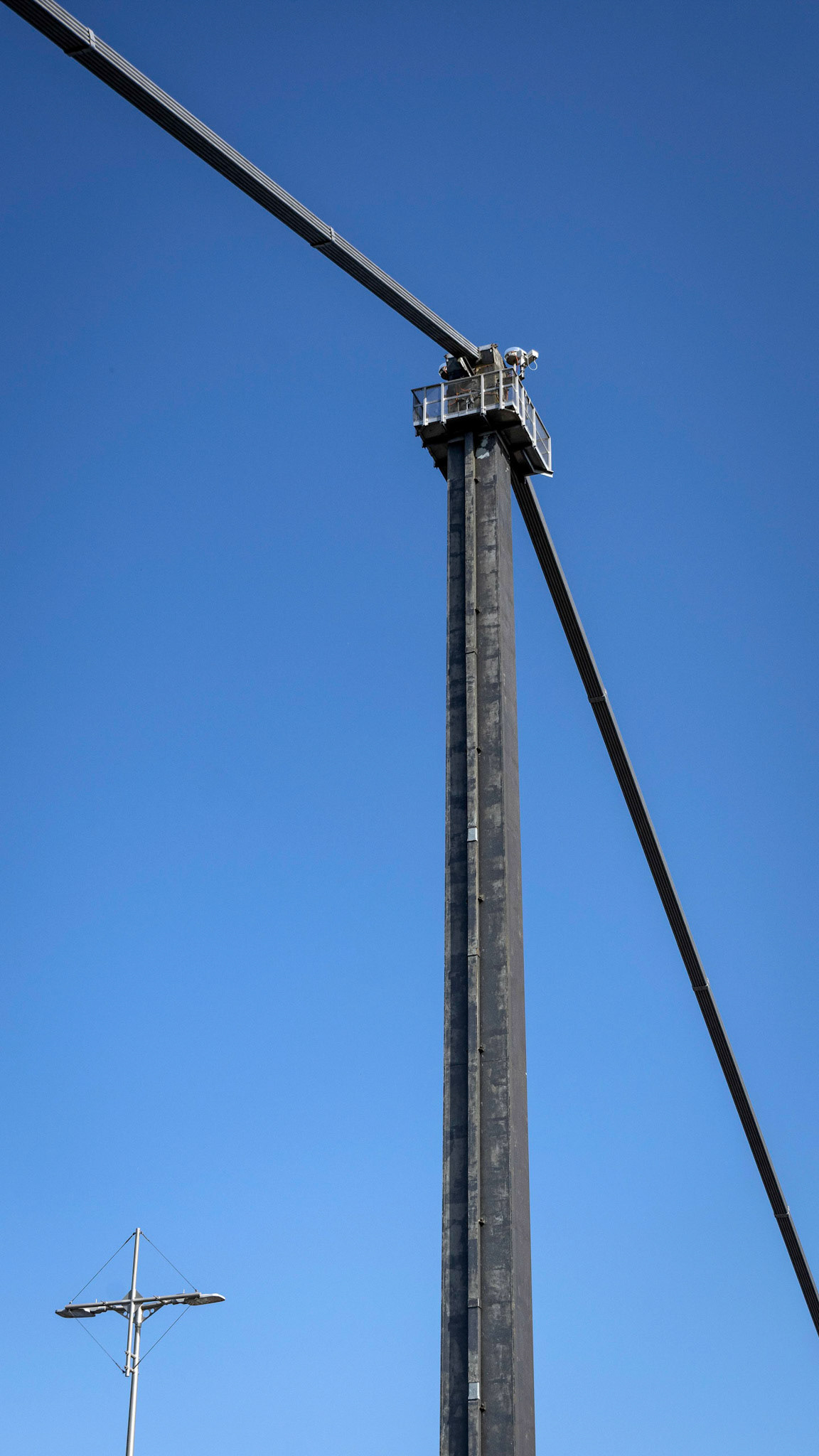 Taken on a sunny day walking across the Erskine bridge which cross the River Clyde towards the Highlands.
