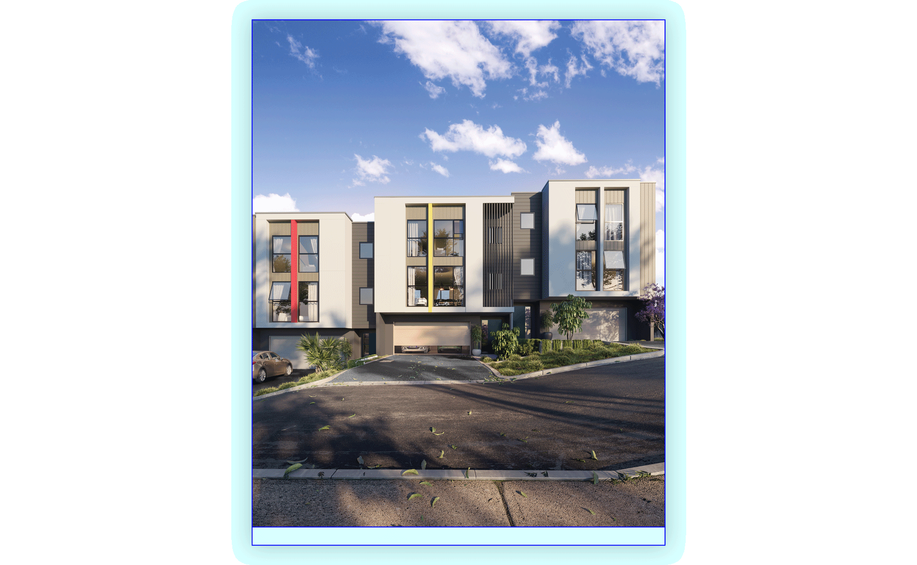 Fletcher Living sales suite wall Ei artwork