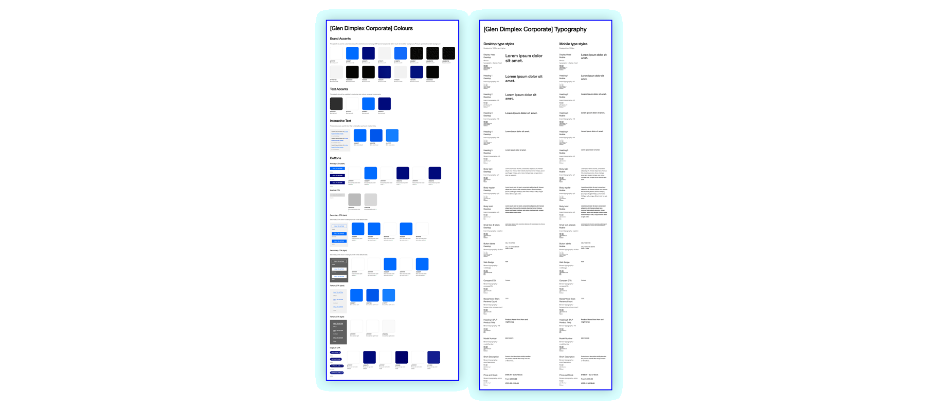 Technika website style sheet