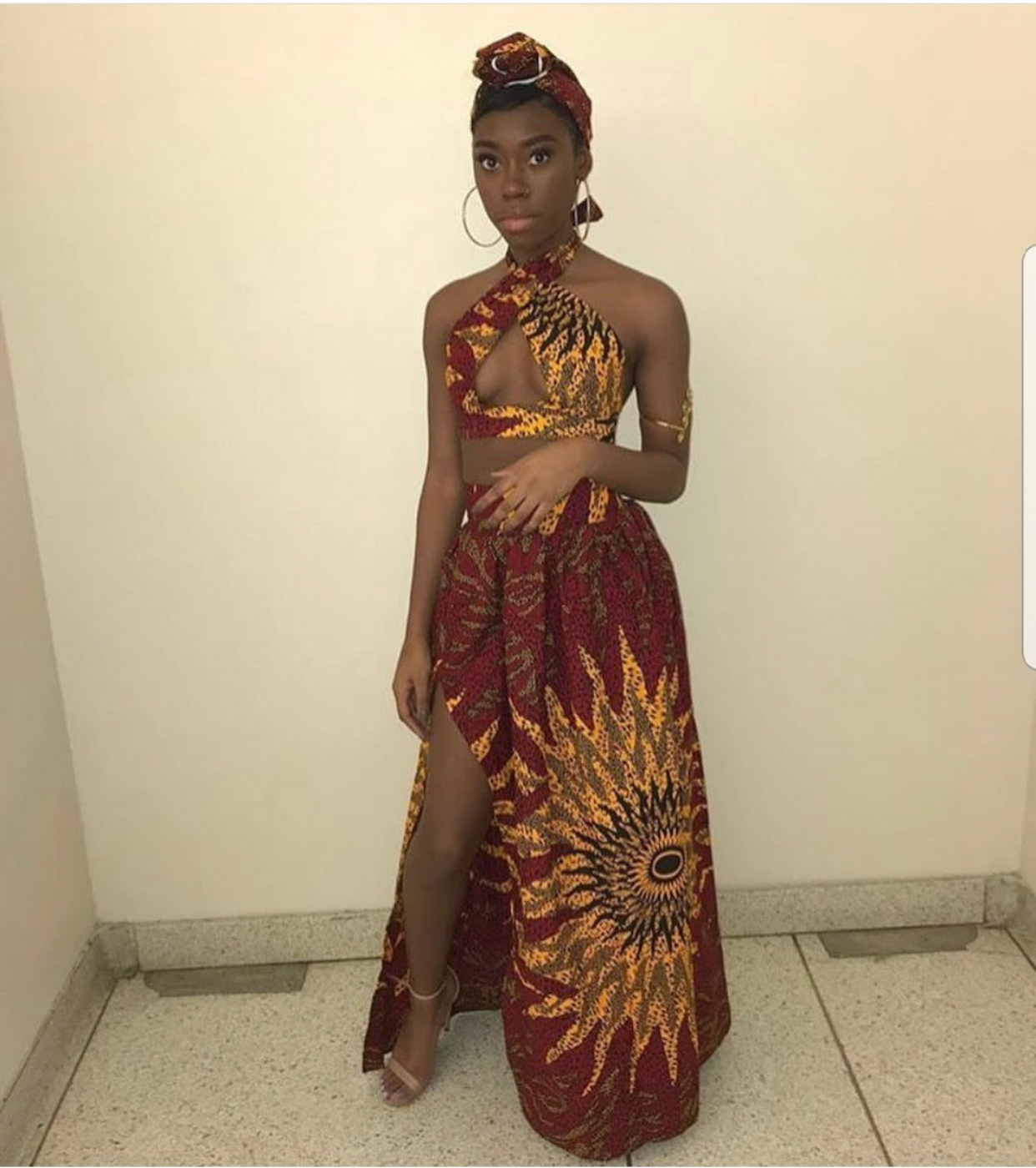(Sold) Custom ankara set
