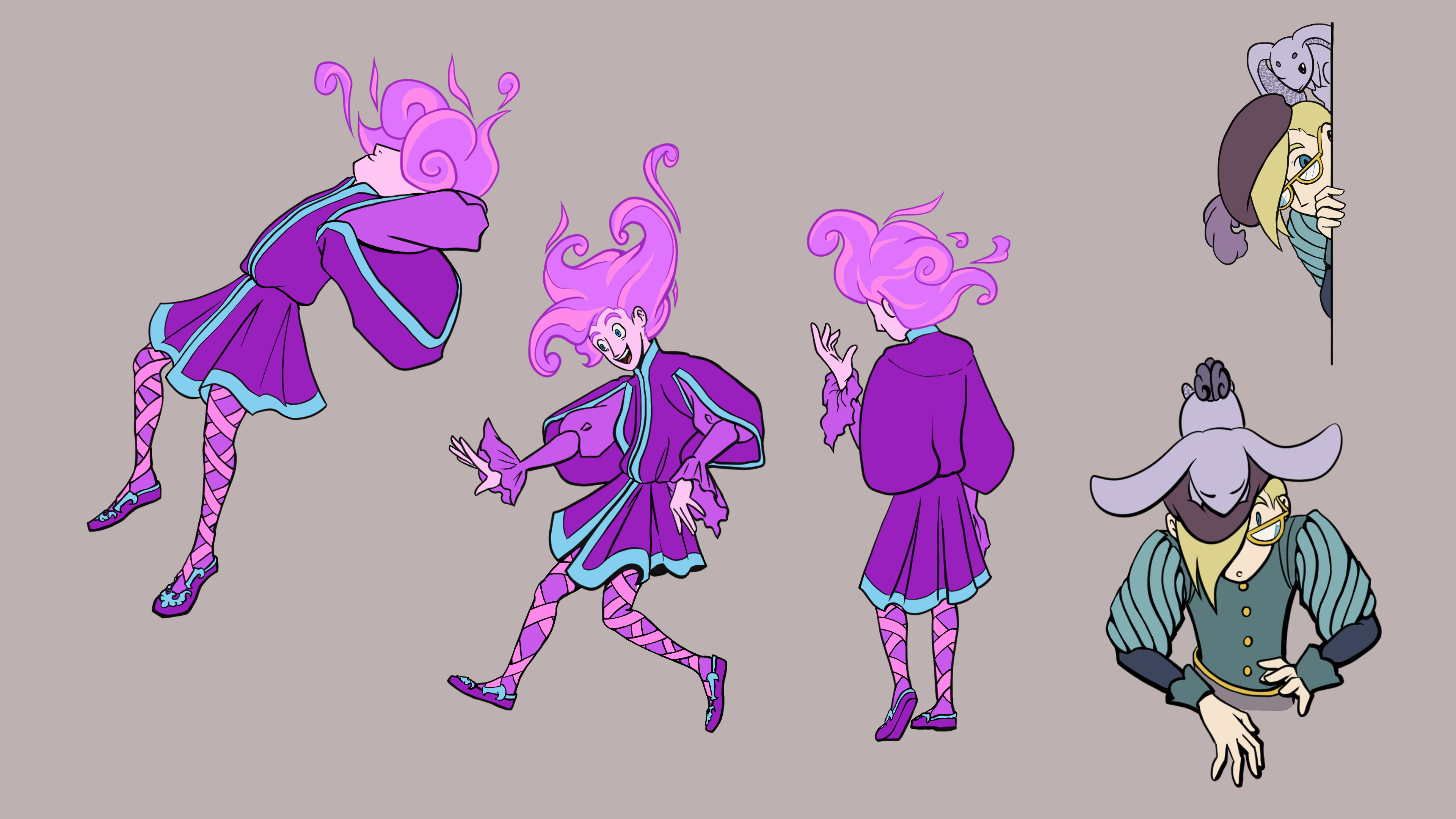Pose Sheet for Antoine