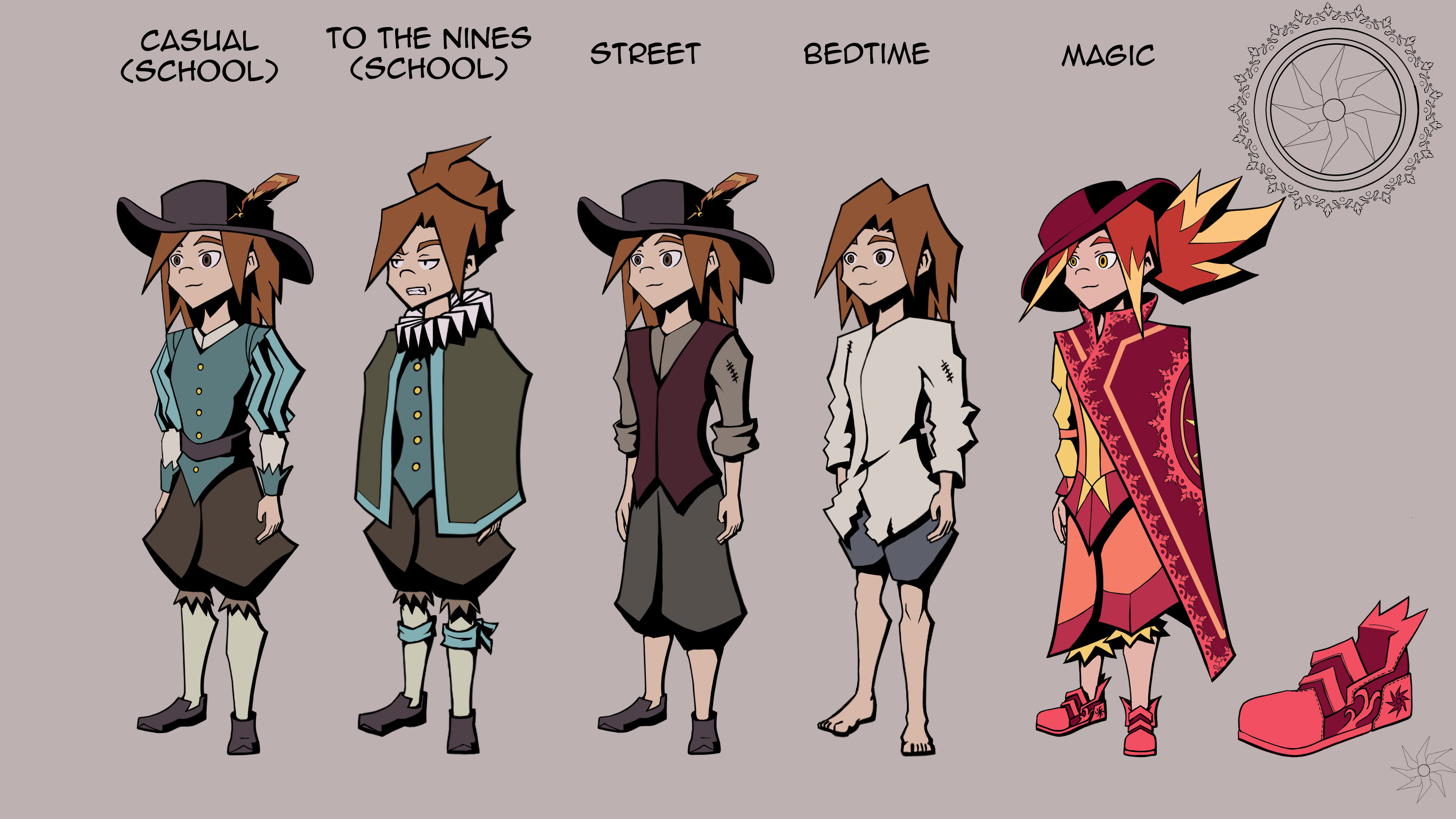 Alternative Outfits for Theo