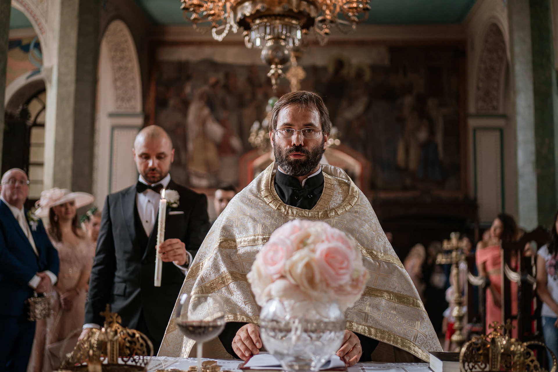 Симетричен портрет на свещеника