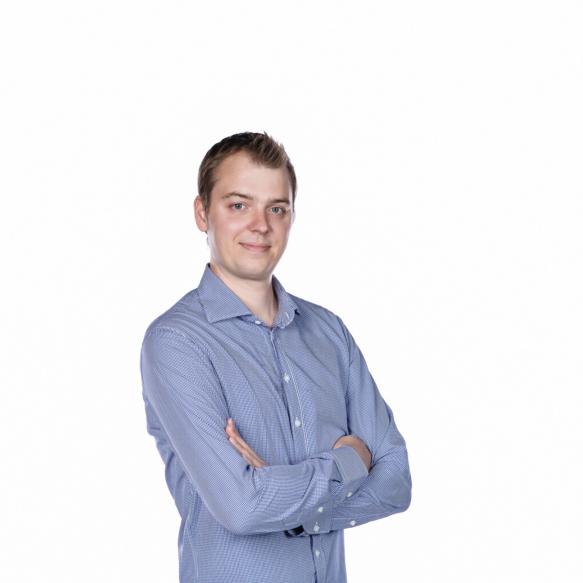 Корпоративен портерт на бял фон